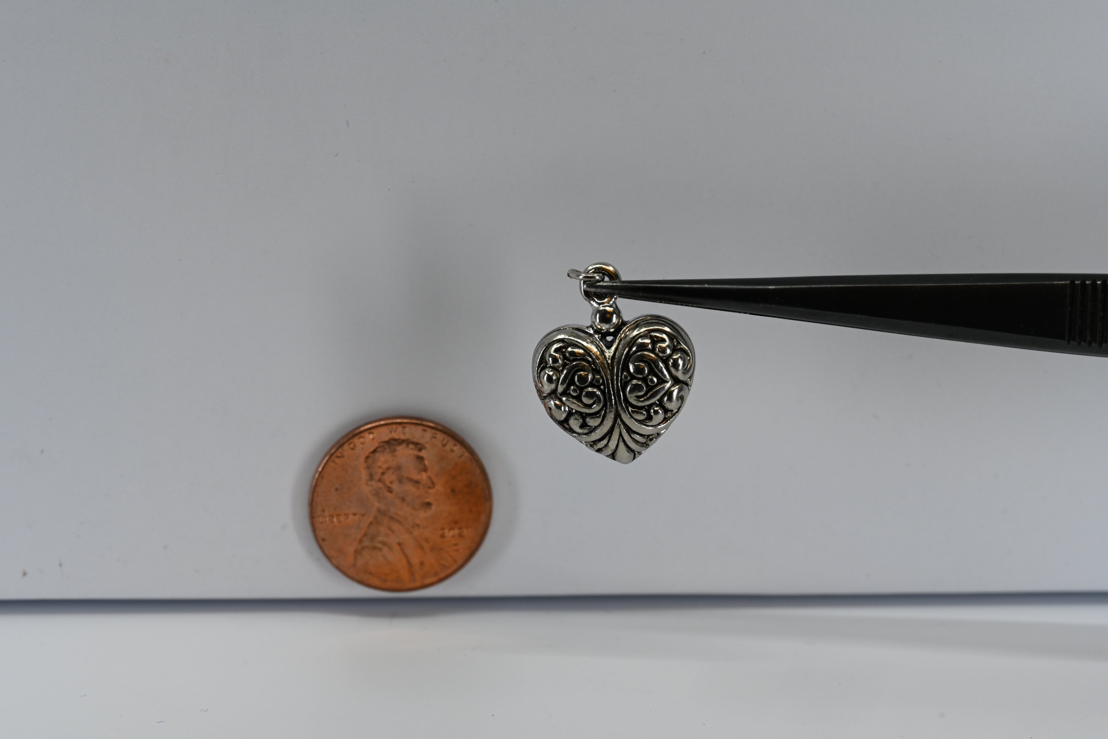 Sterling Silver Heart Charm