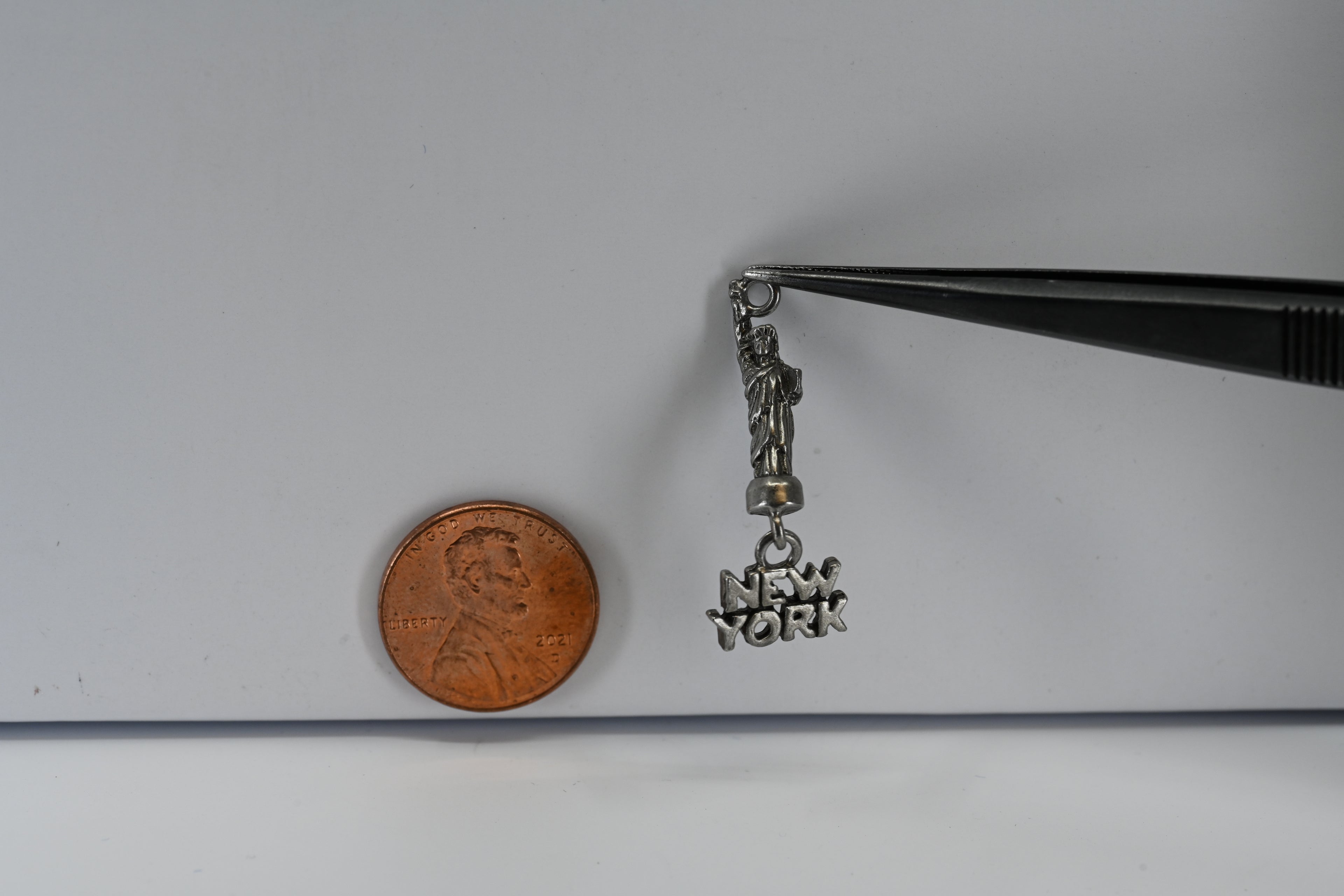 Sterling Silver  Statue of Liberty New York Charm