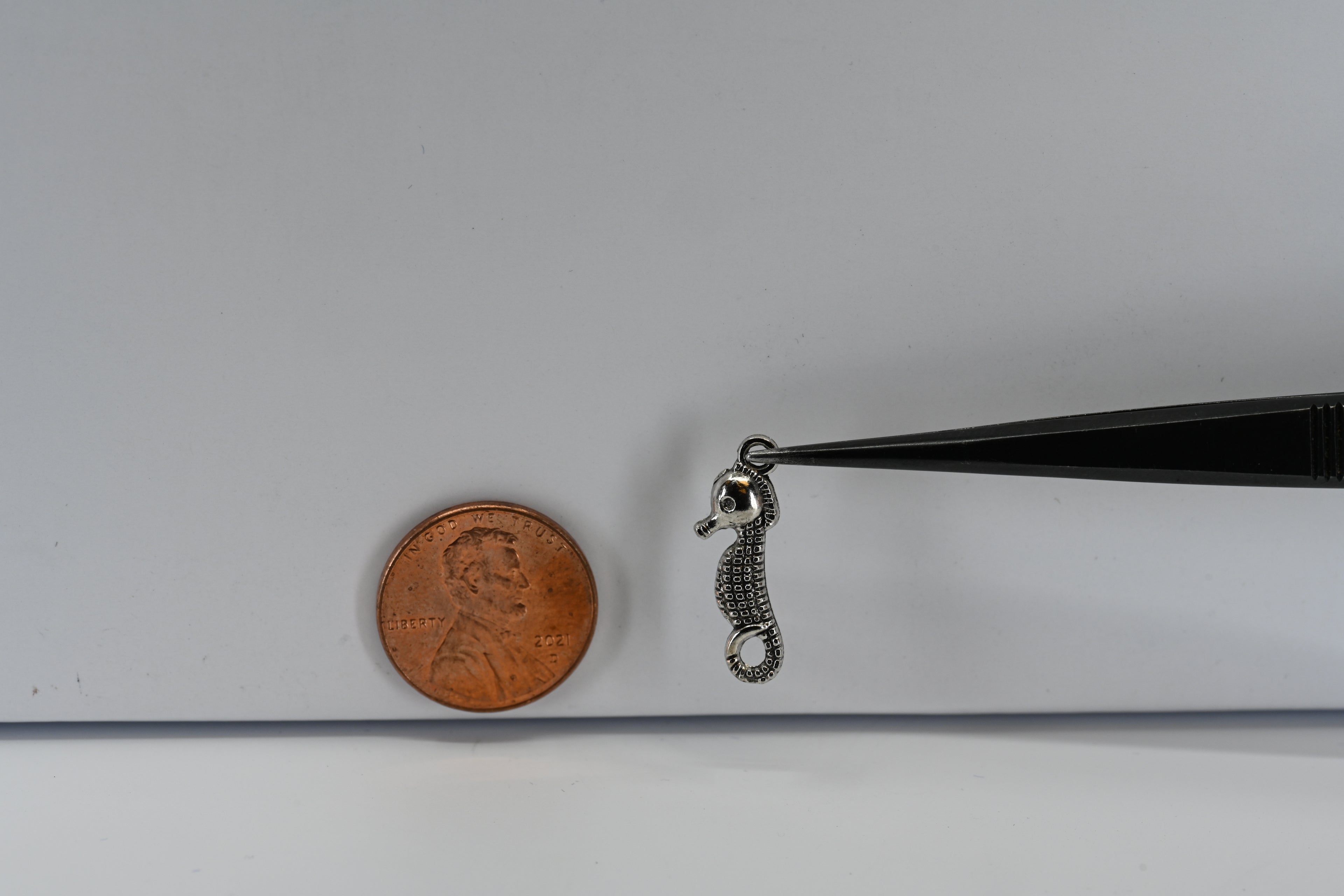 Sterling Silver Seahorse Charm