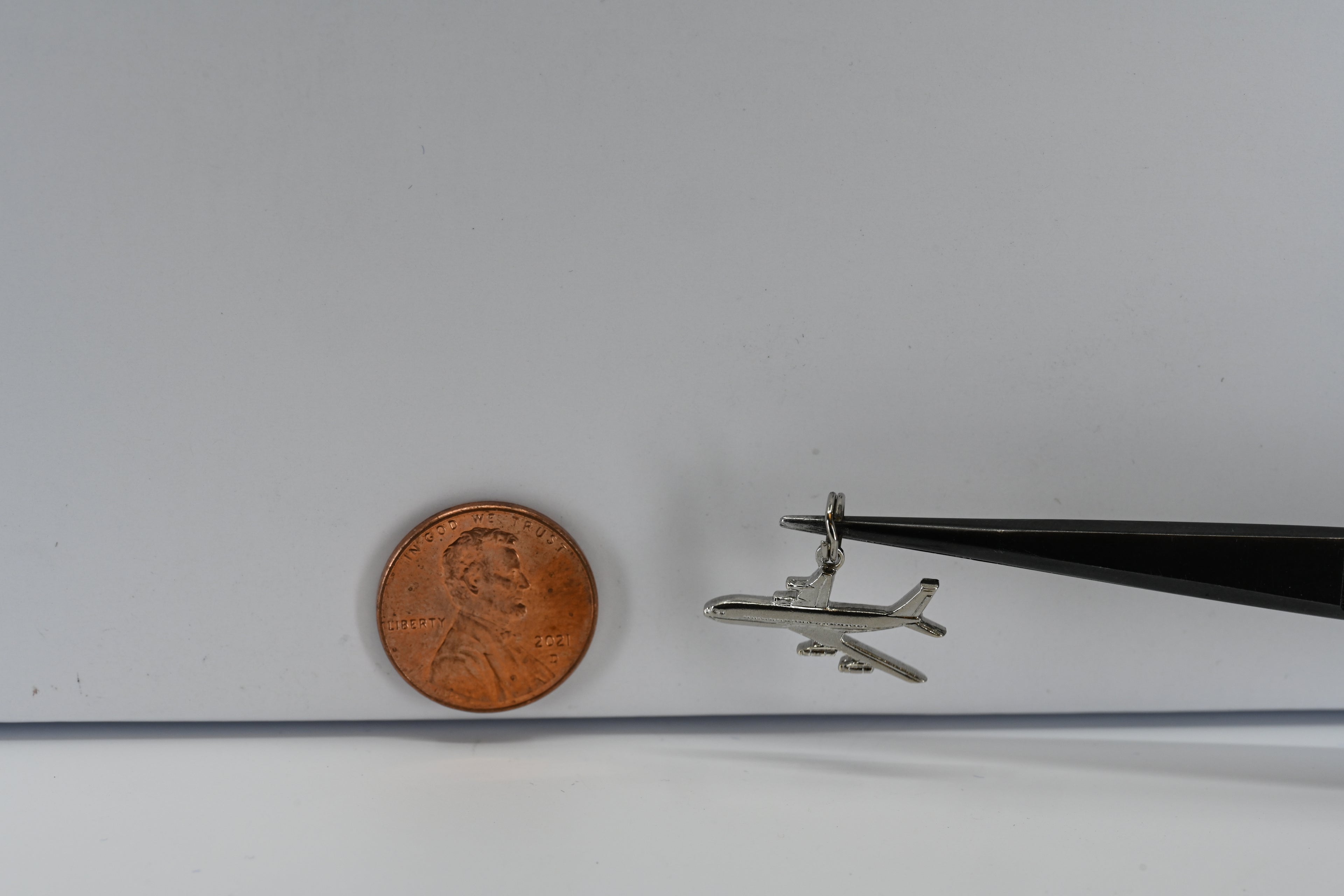 Sterling Silver Airplane Charm