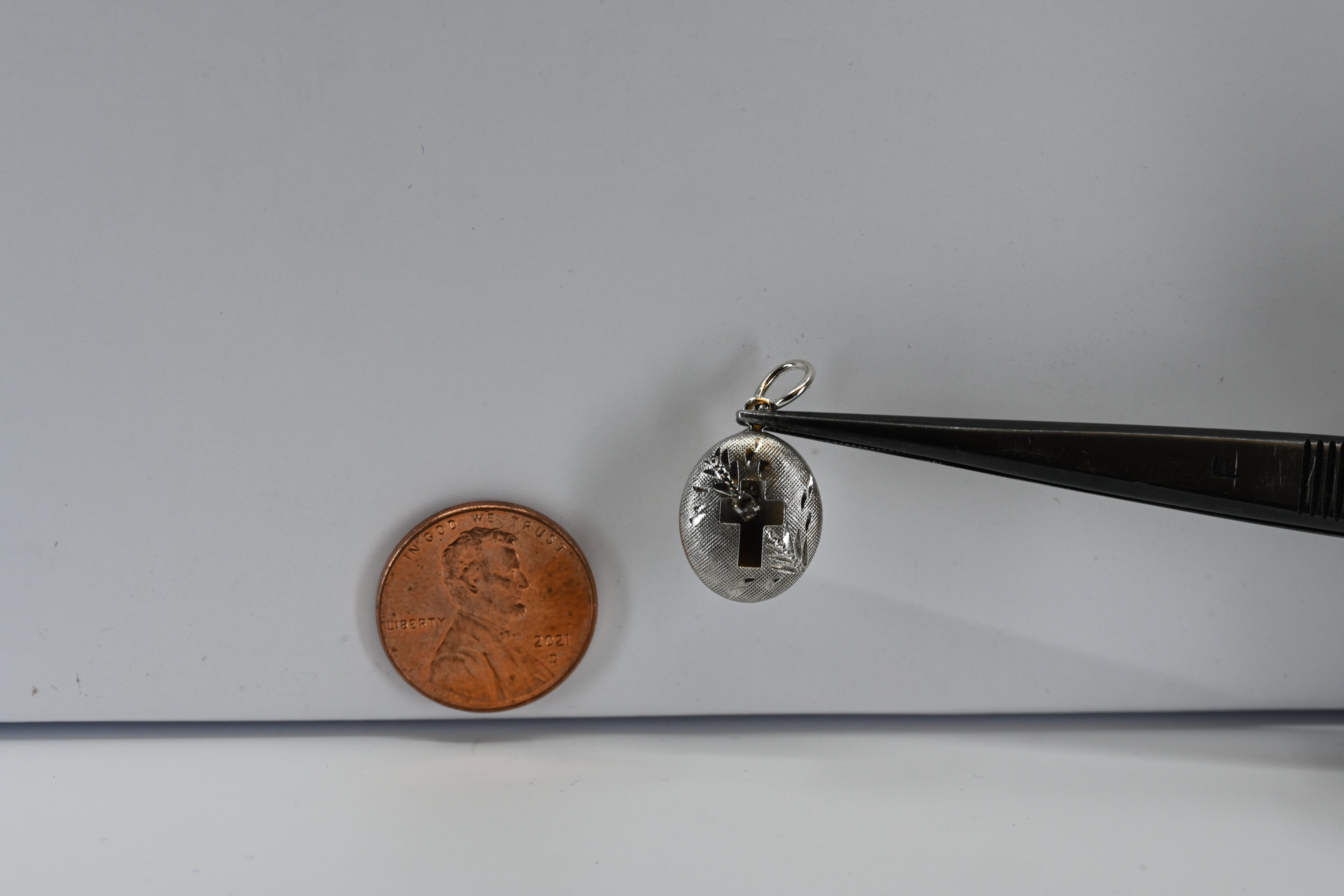 Sterling Silver Cross Charm
