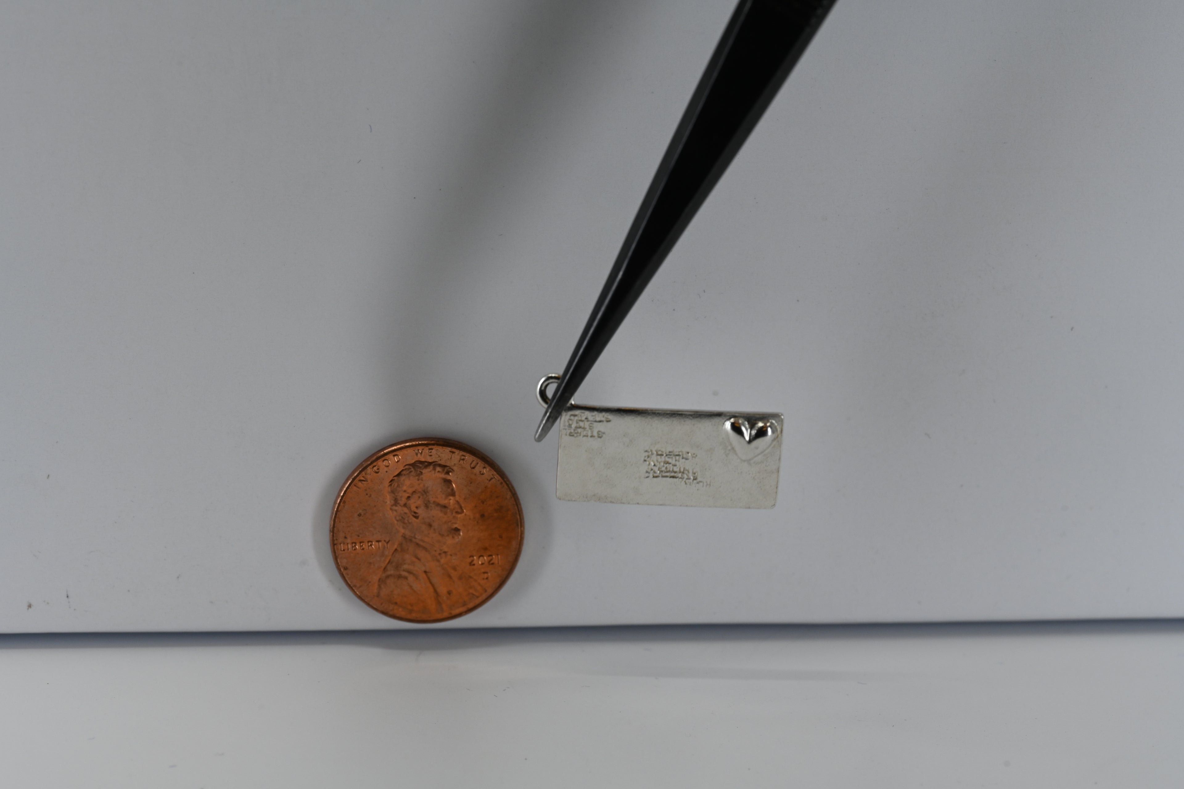 Sterling Silver Envelope Charm