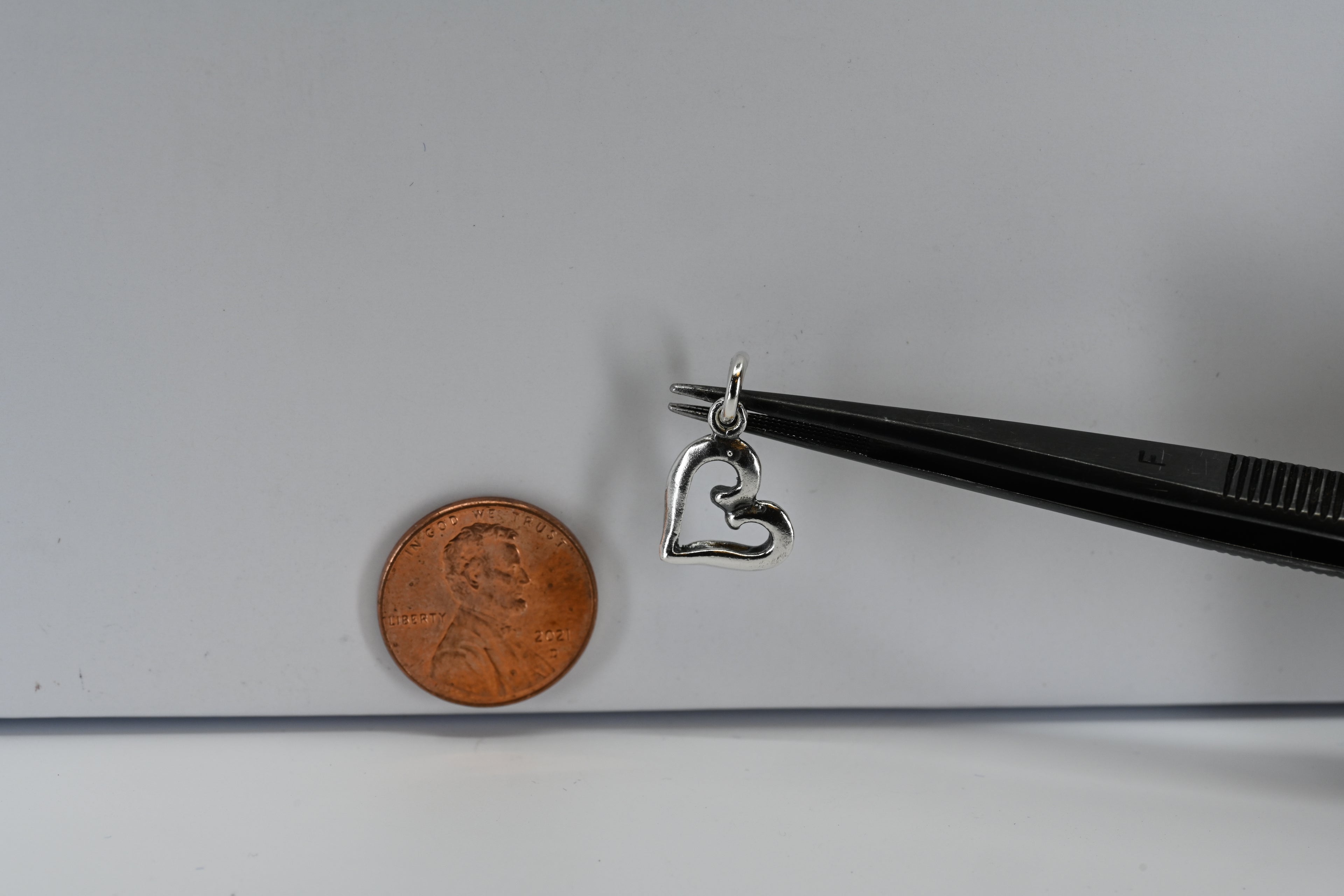 Sterling Silver Heart Charm