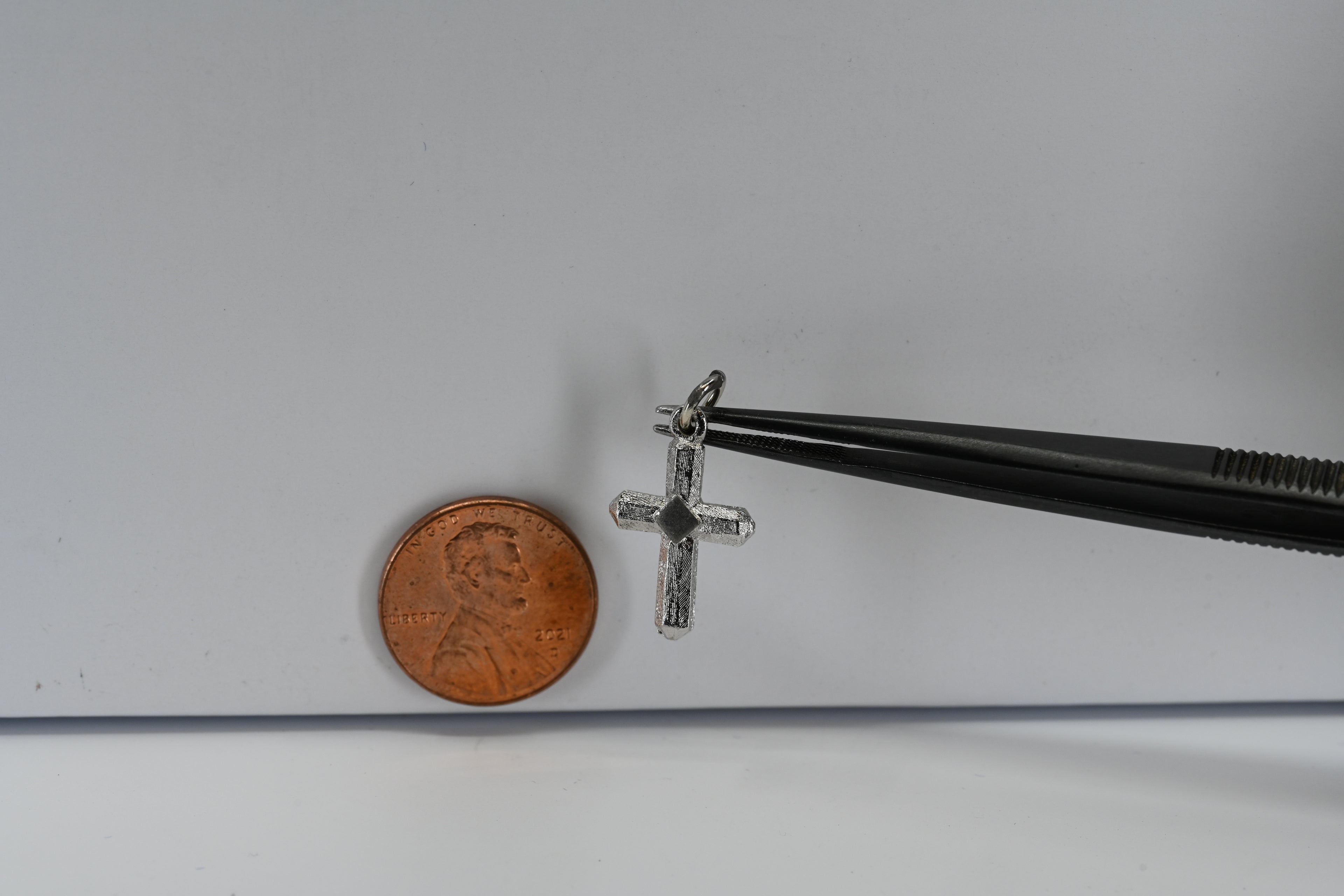 Sterling Silver Cross Charm