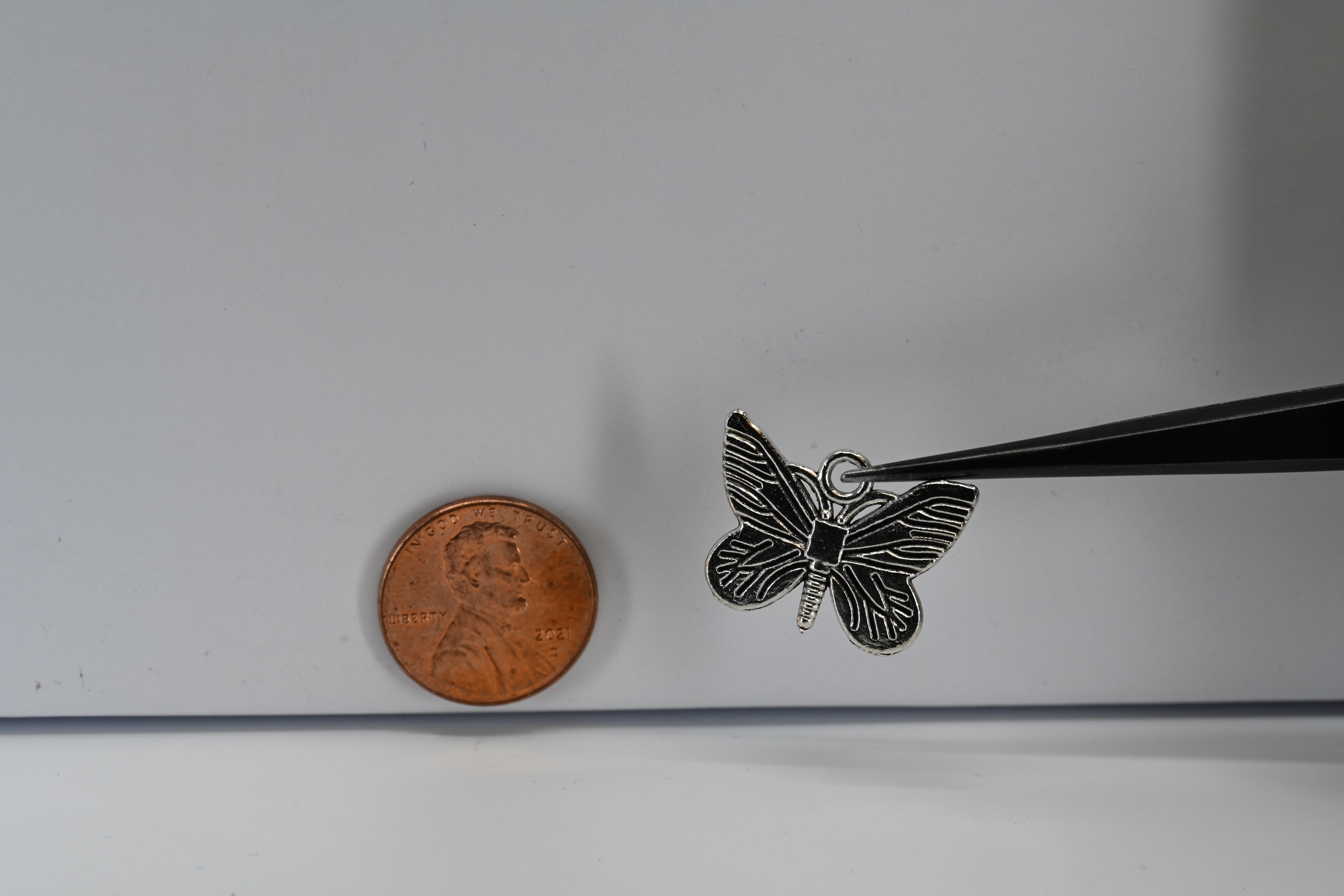 Sterling Silver Butterfly Charm