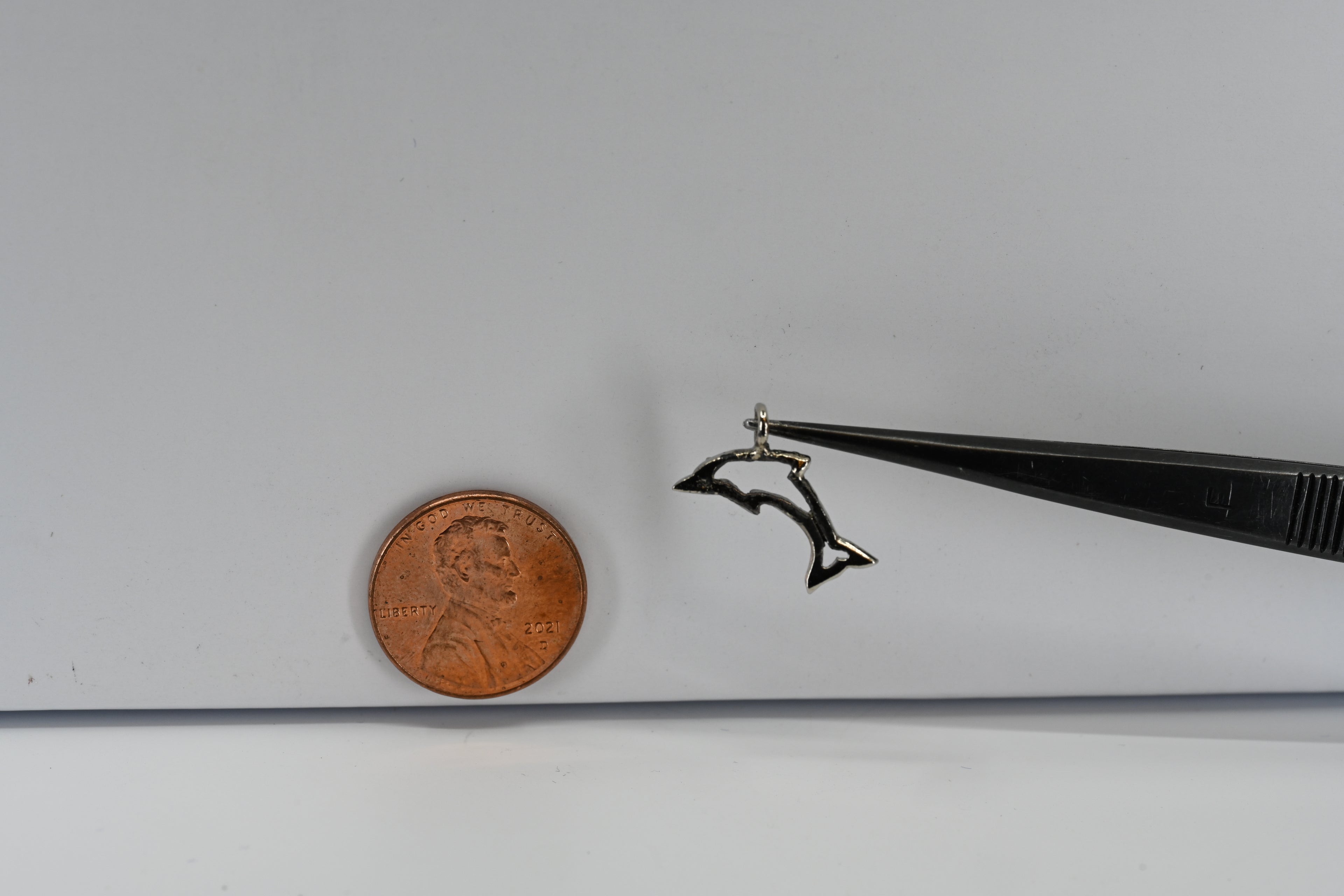 Sterling Silver Dolphin Charm
