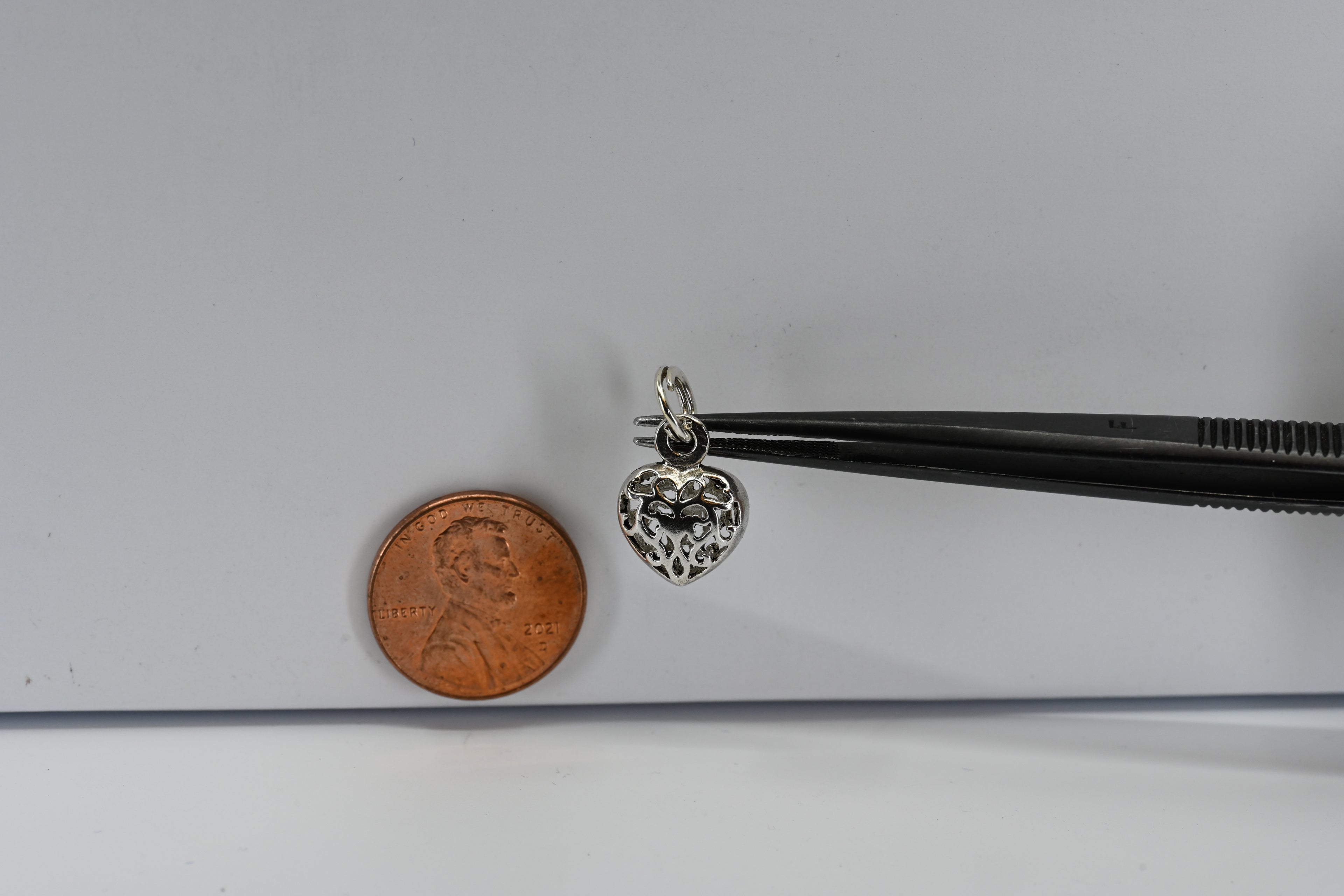 Sterling Silver Heart Charm