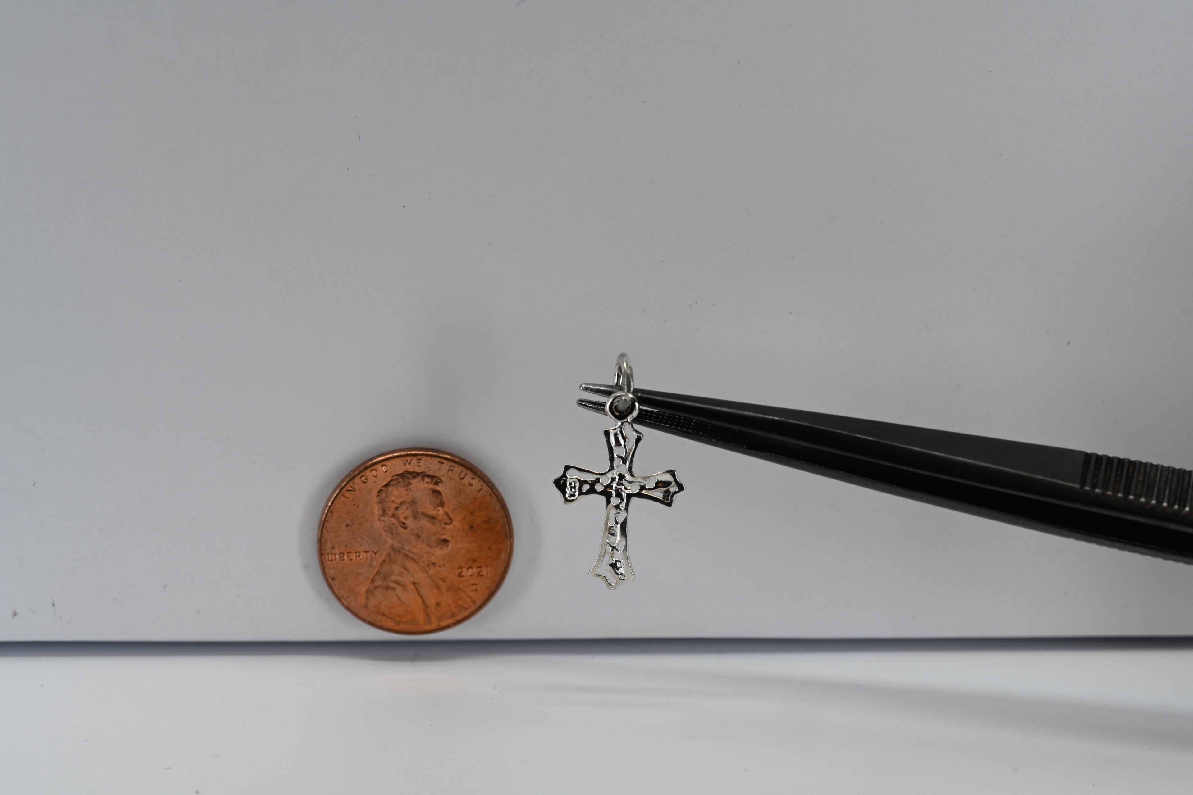 Sterling Silver Cross Charm
