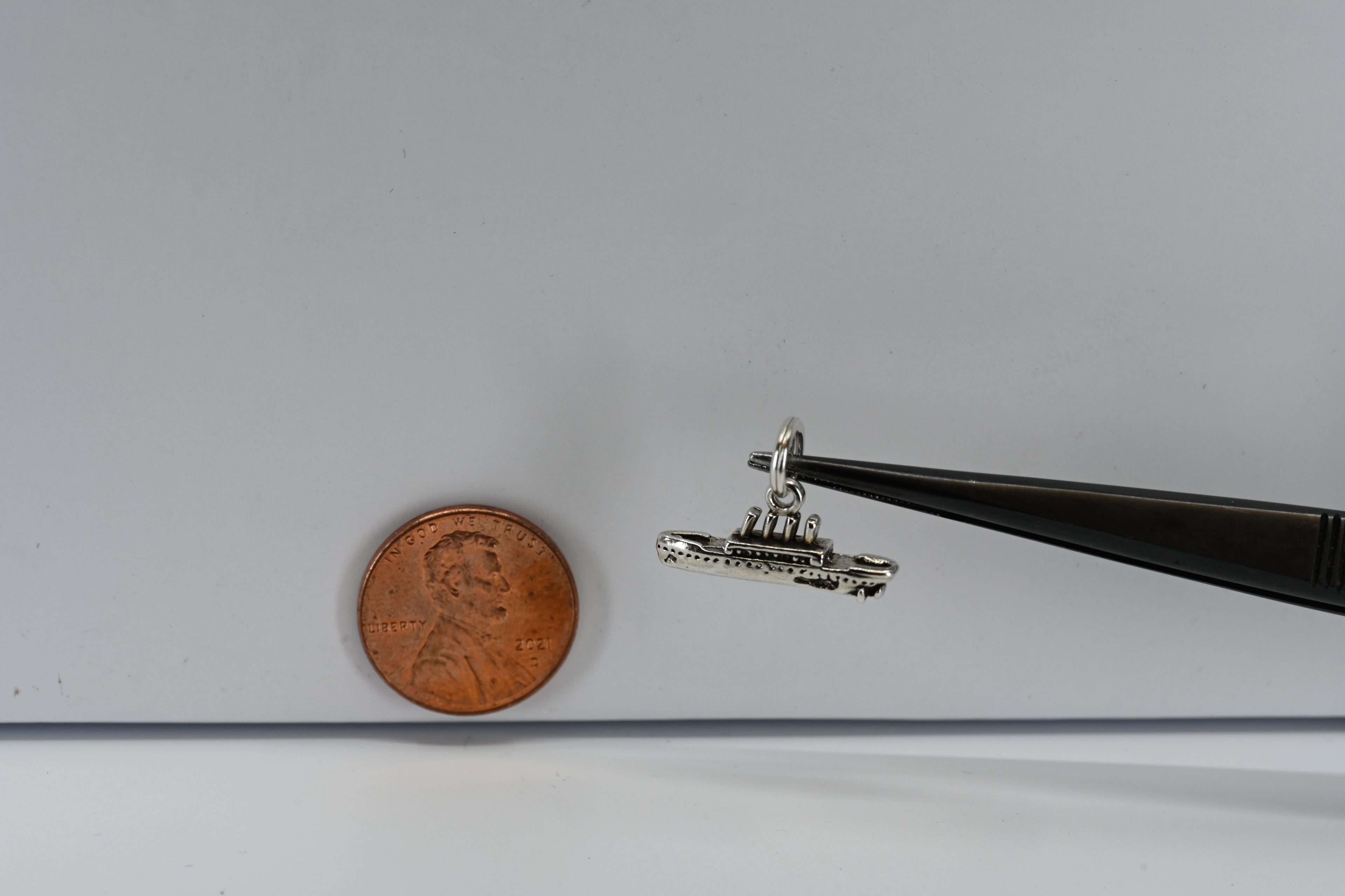 Sterling Silver Boat Charm