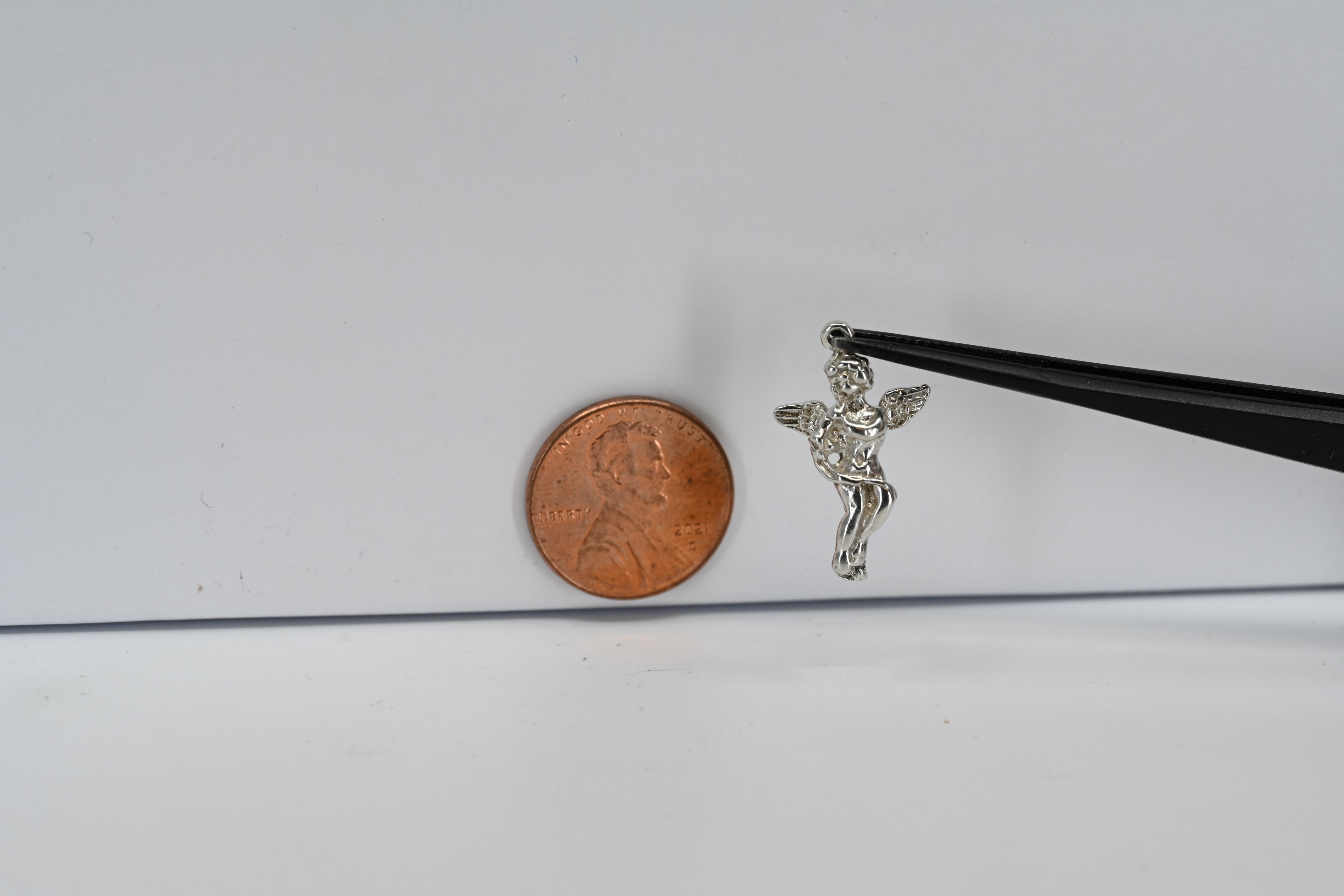 Sterling Silver Cherub Charm