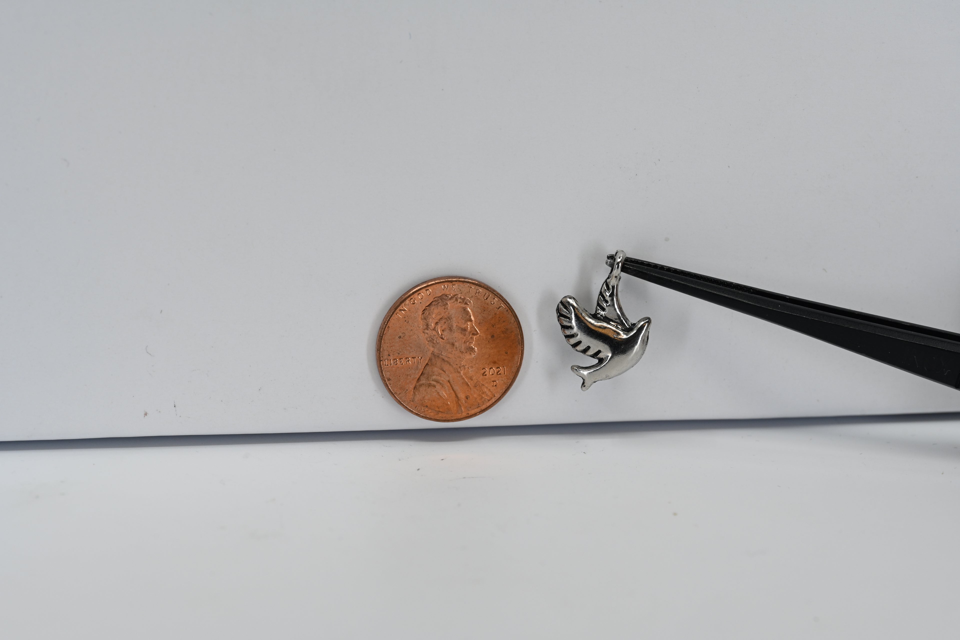 Sterling Silver Dove Charm