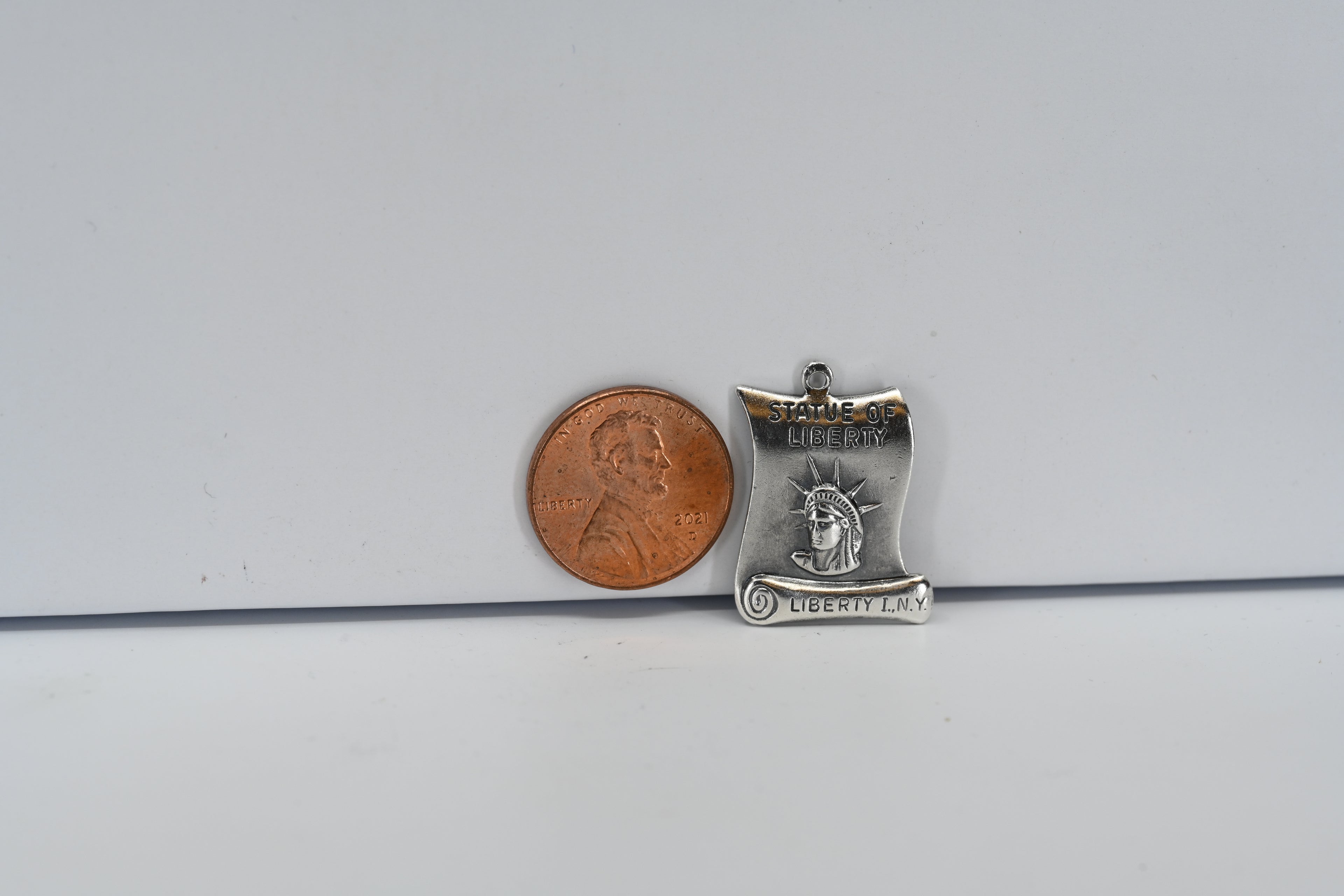 Sterling Silver Statue of Liberty Charm