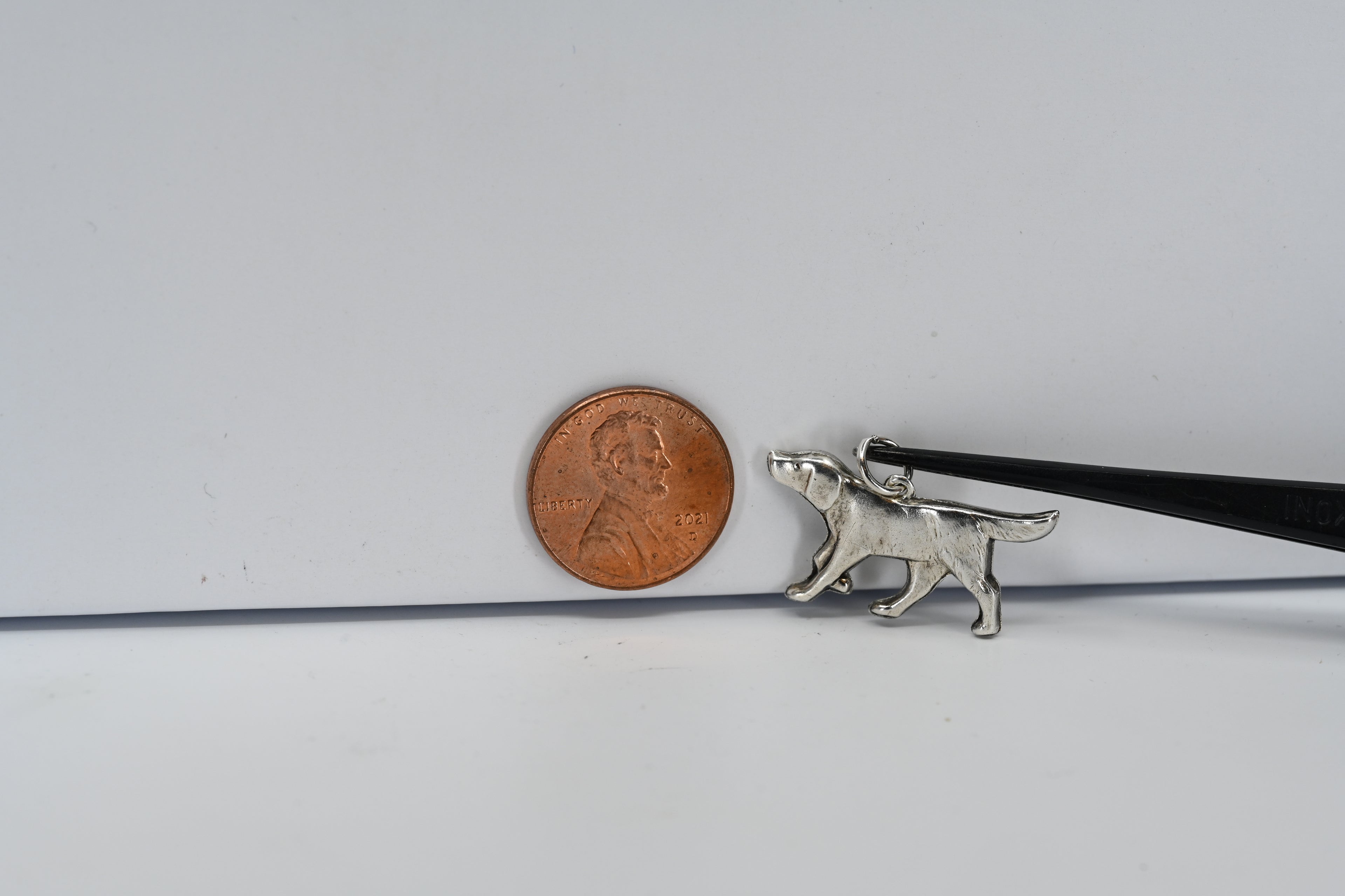 Sterling Silver Dog Charm