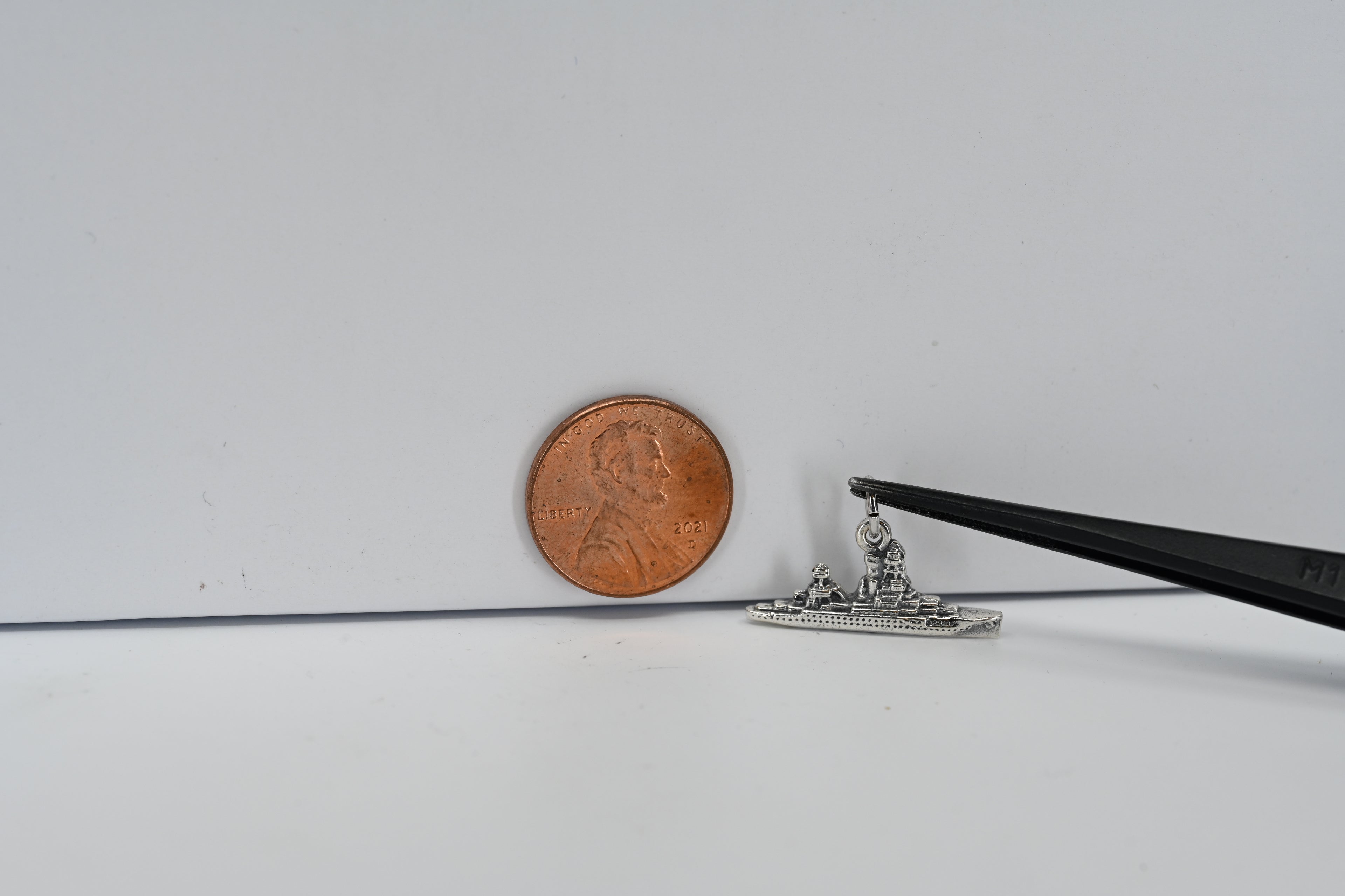 Sterling Silver Ship Charm