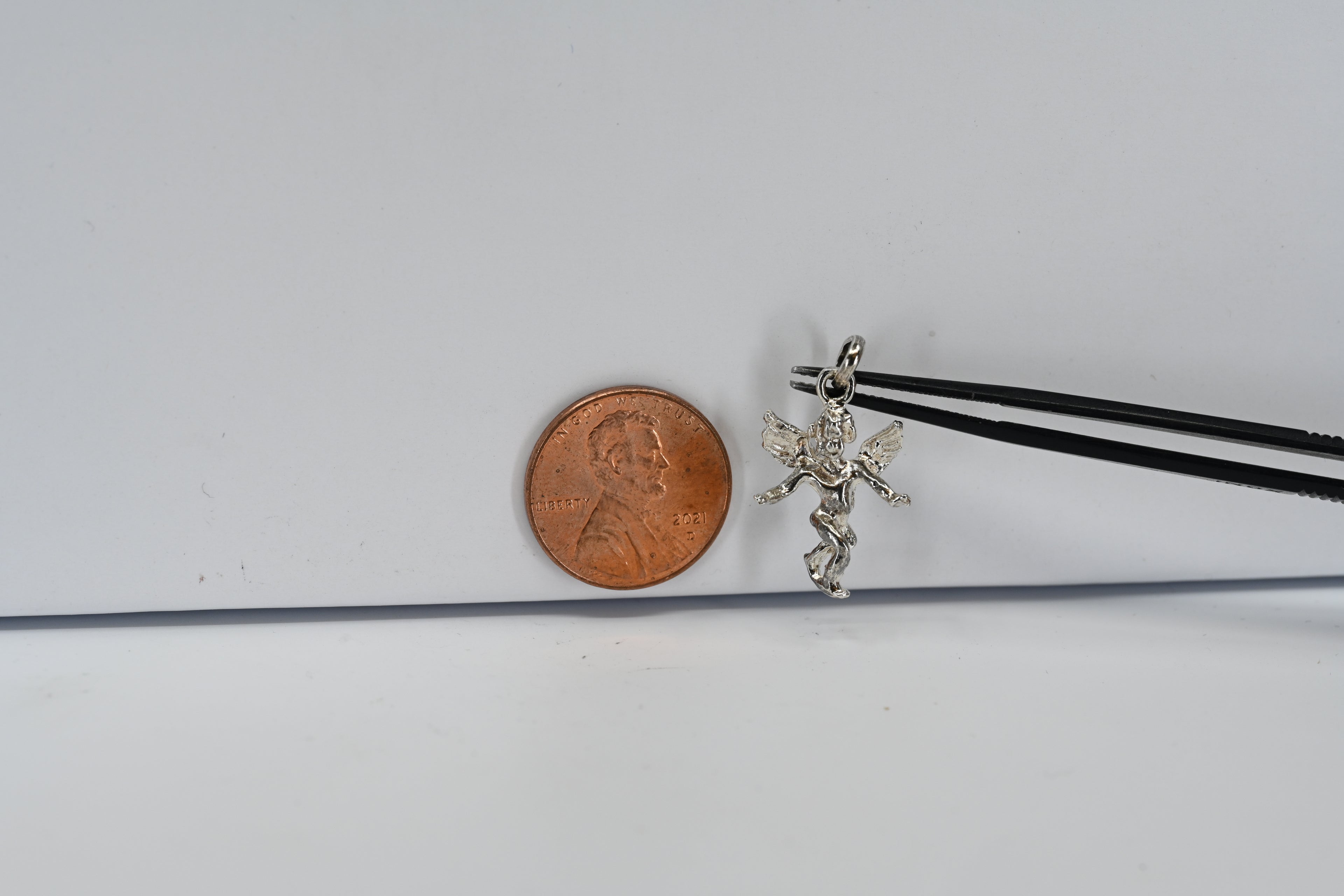 Sterling Silver Cherub Charm