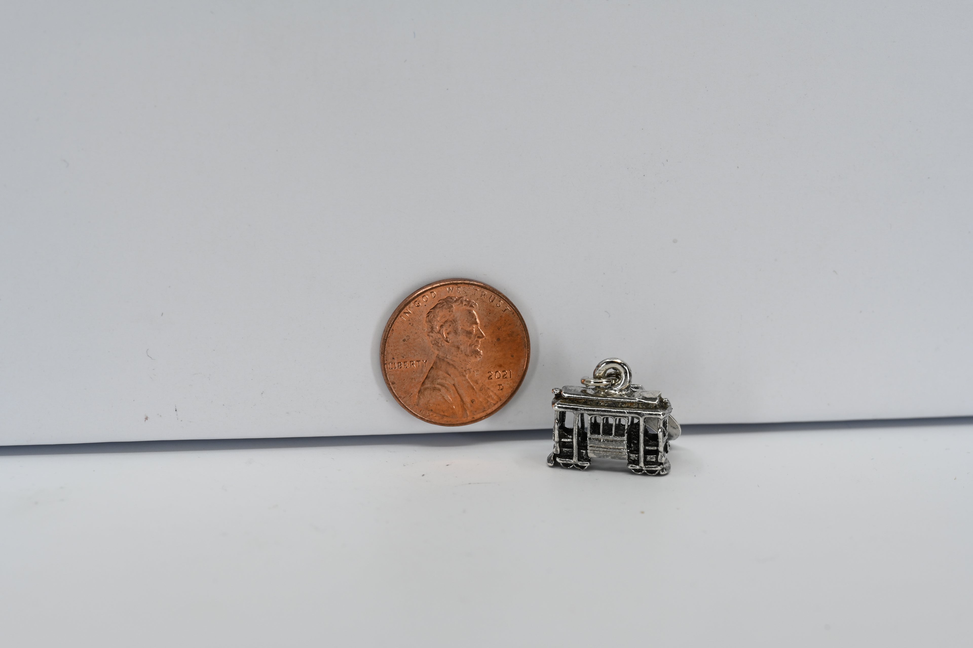 Sterling Silver San Francisco Cable Car Charm