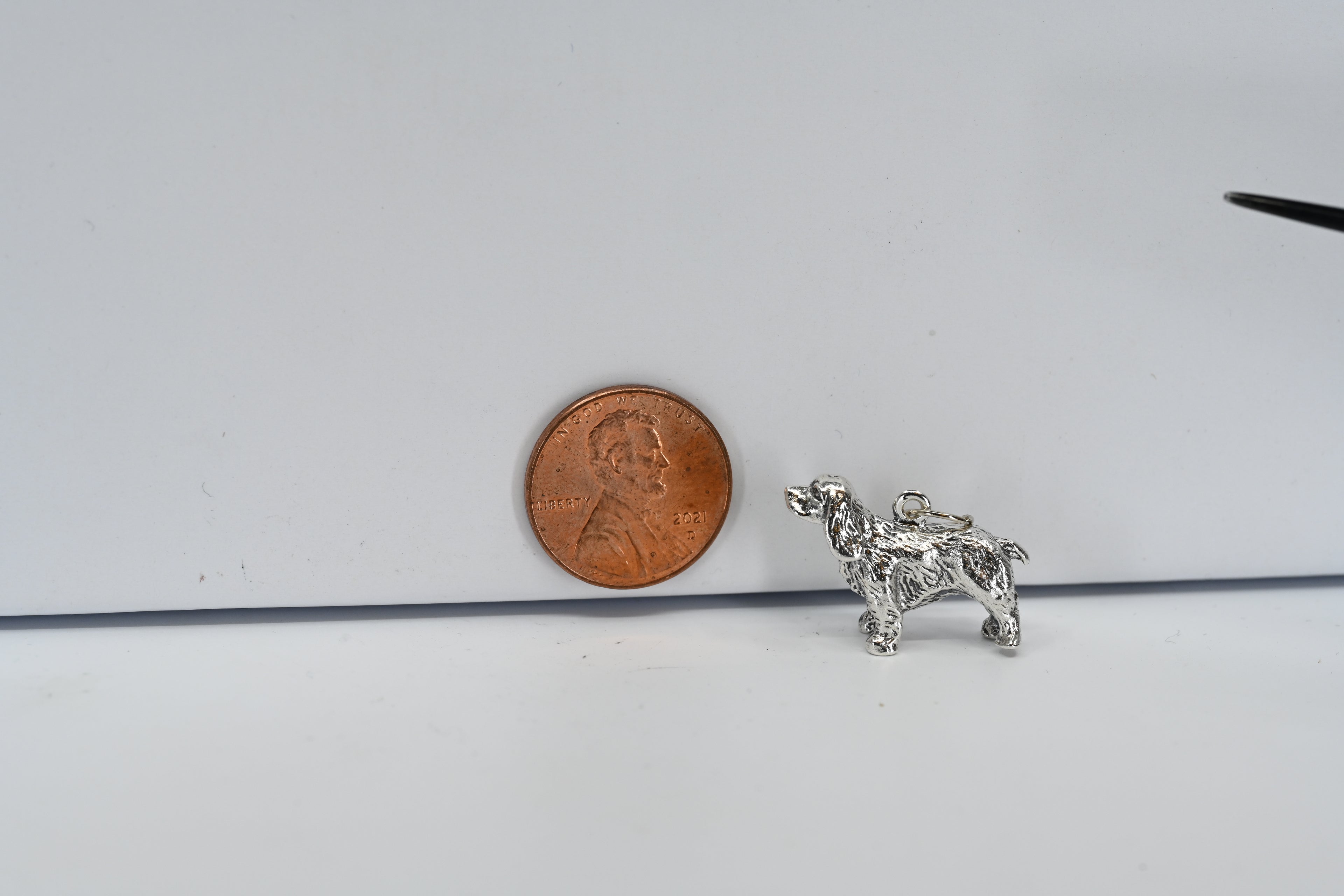 Sterling Silver Dog Charm
