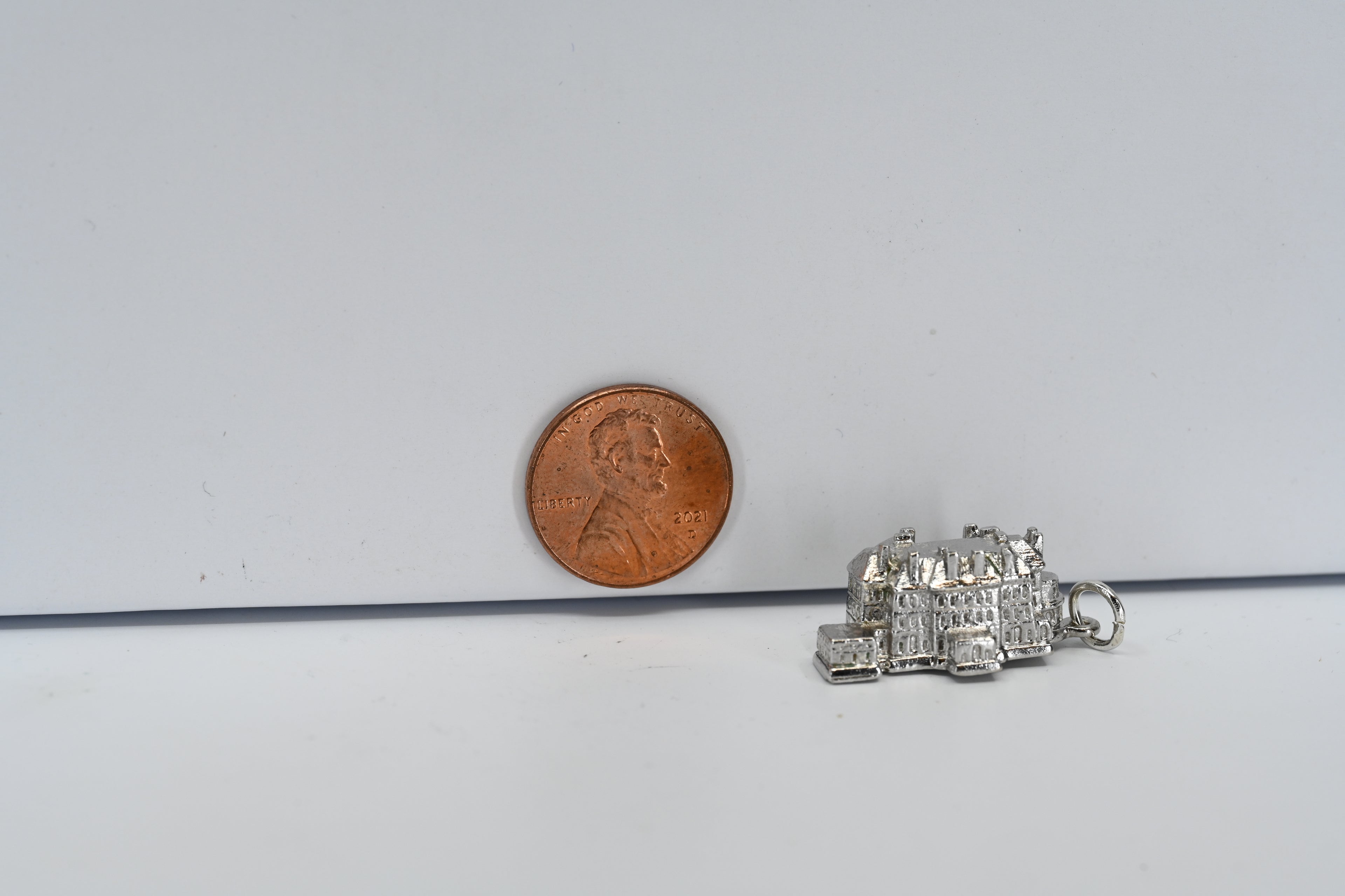Sterling Silver Breakfast Newport Rhode Island Charm
