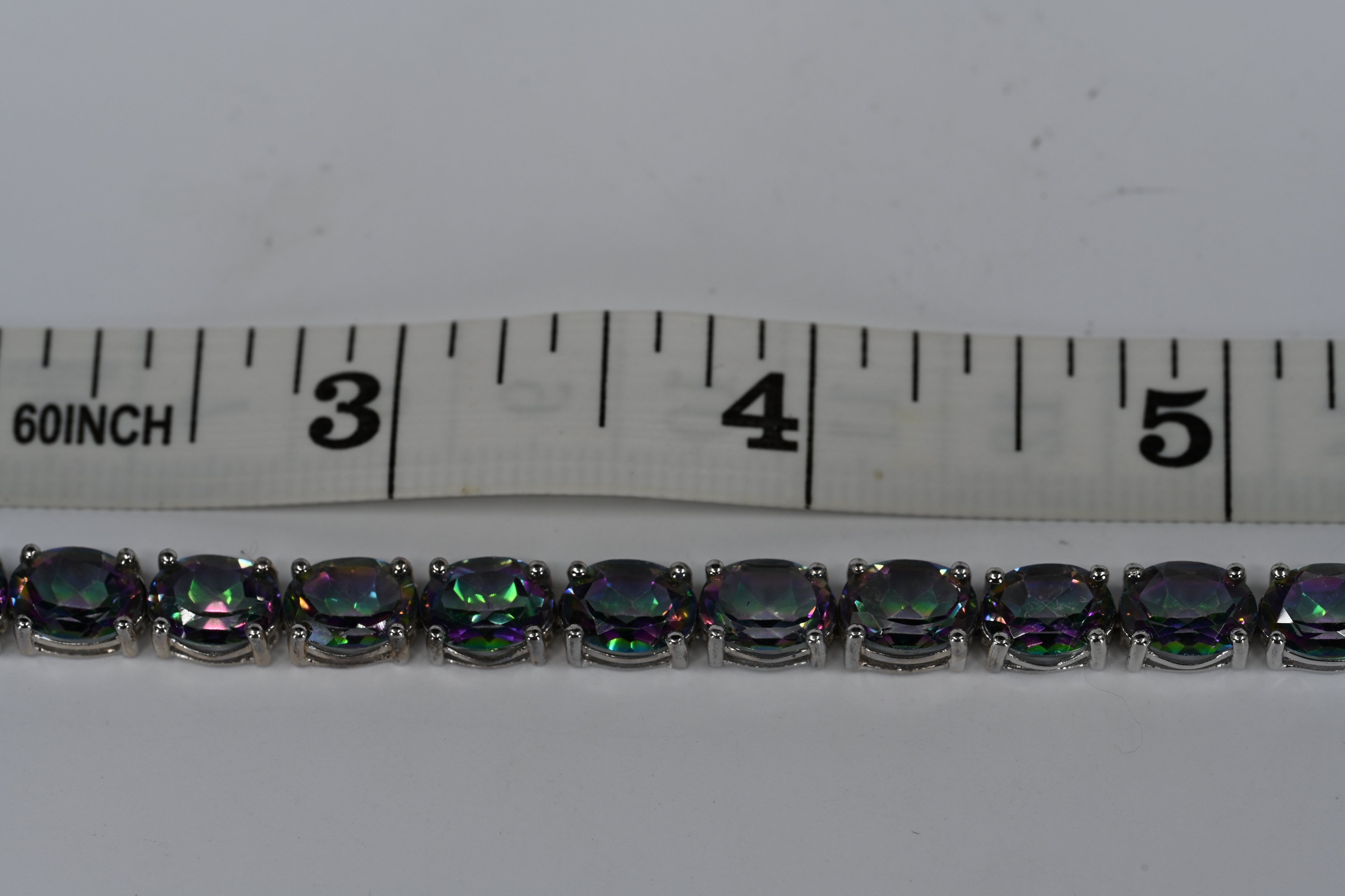 Sterling Silver Mystic Topaz Bracelet