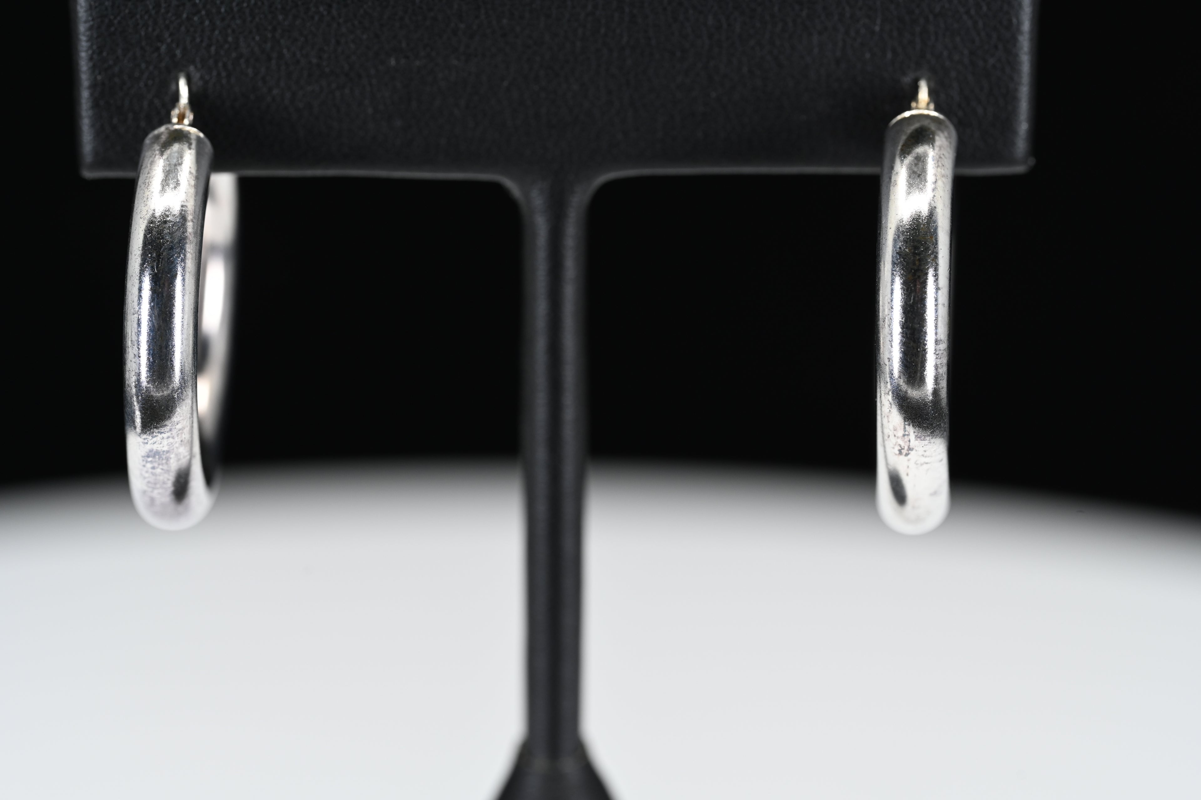 Sterling Silver Hoop Earring