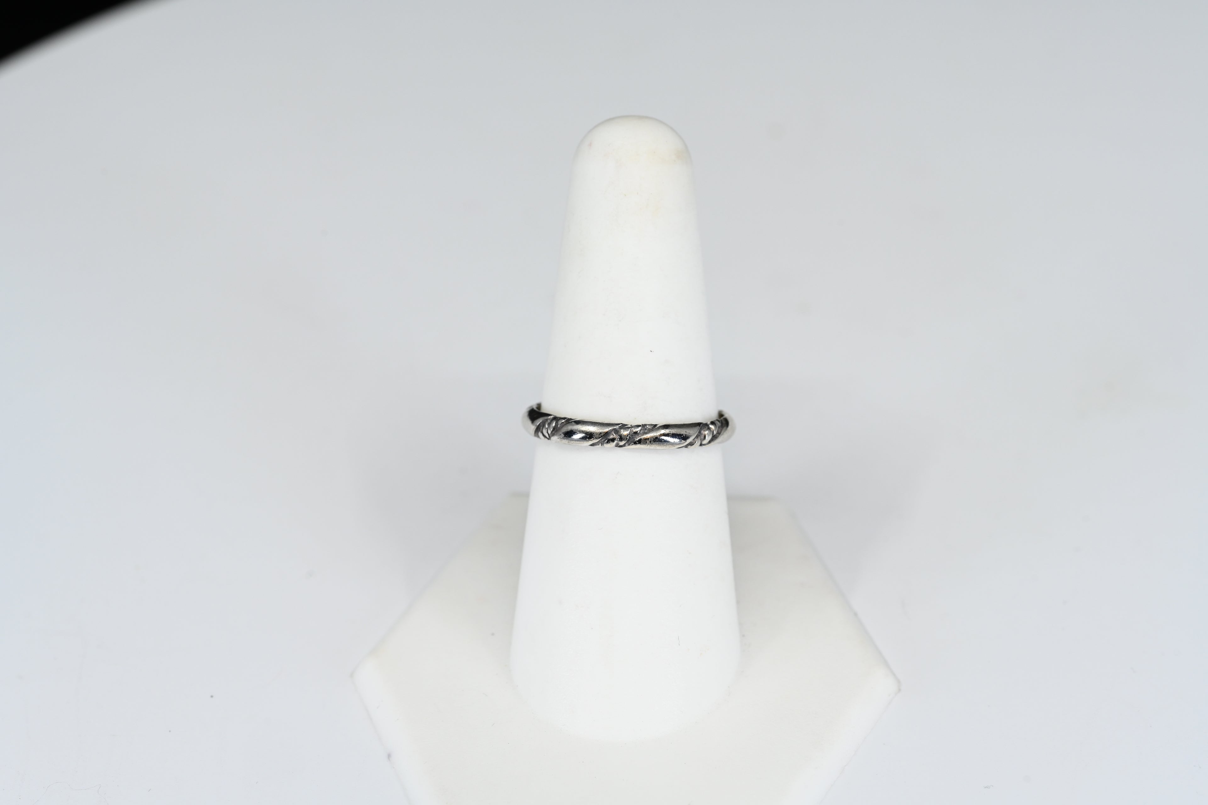 Sterling Silver Twisted  Band Ring