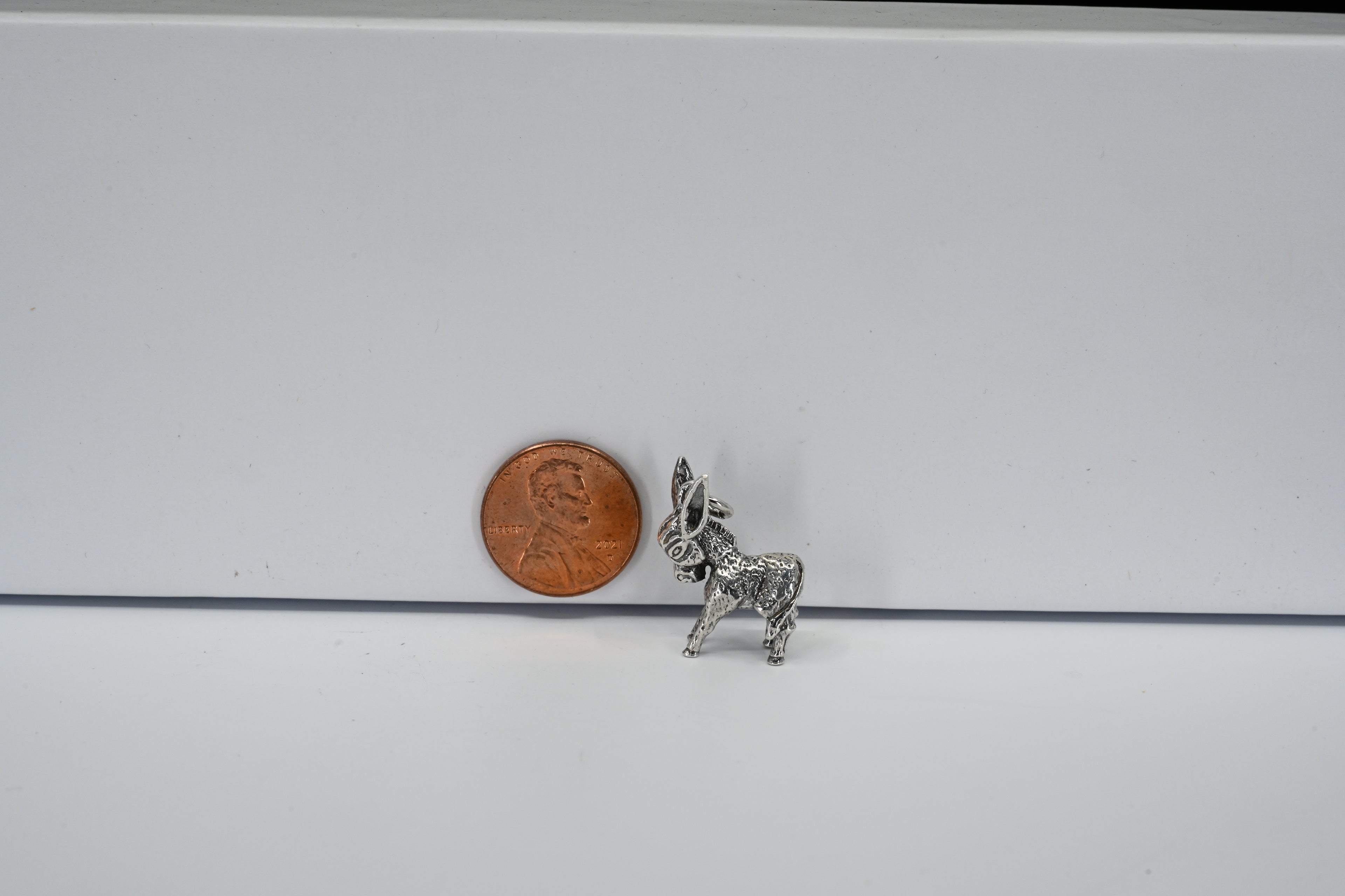 Sterling Silver Donkey Charm