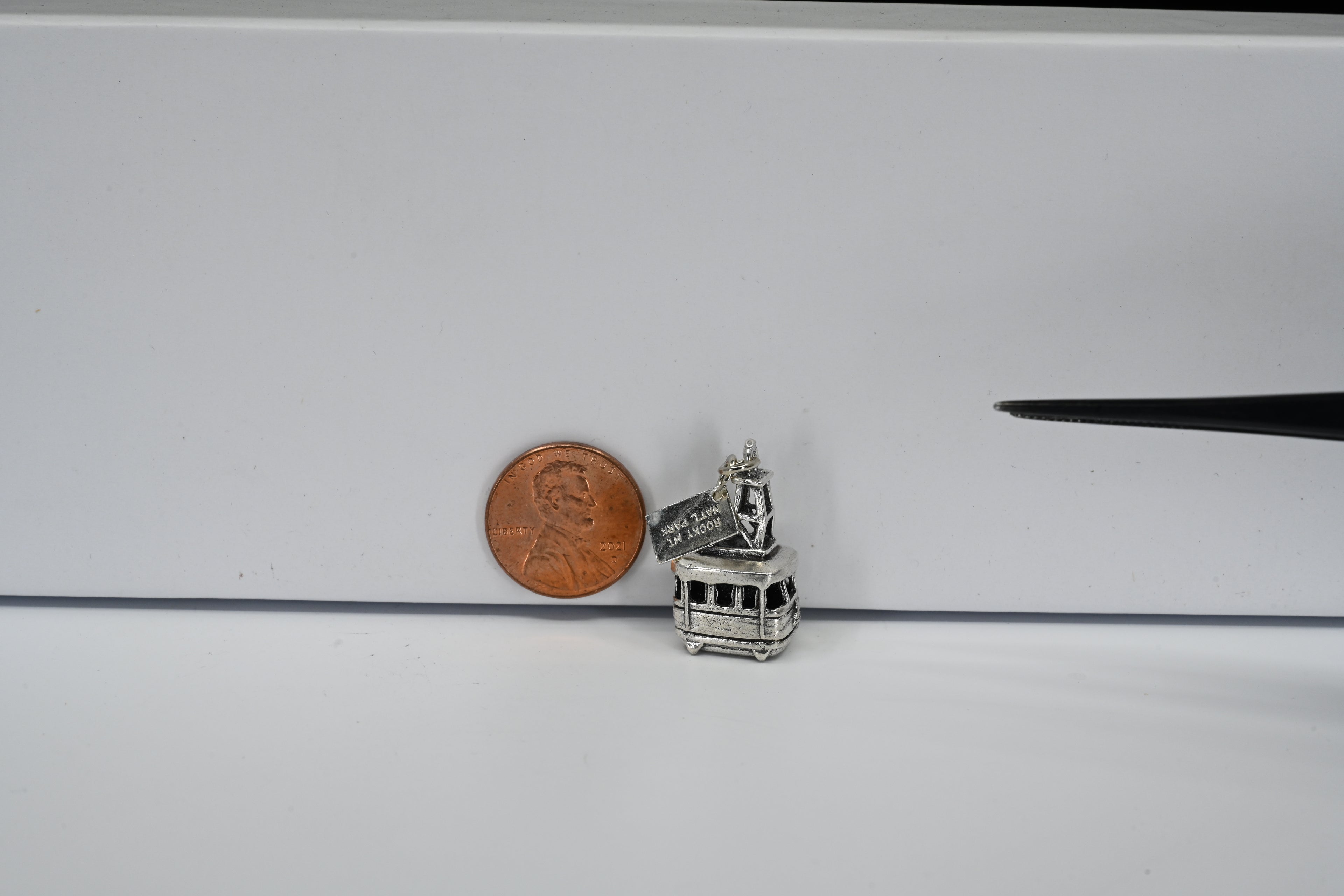 Sterling Silver Cable Car Charm