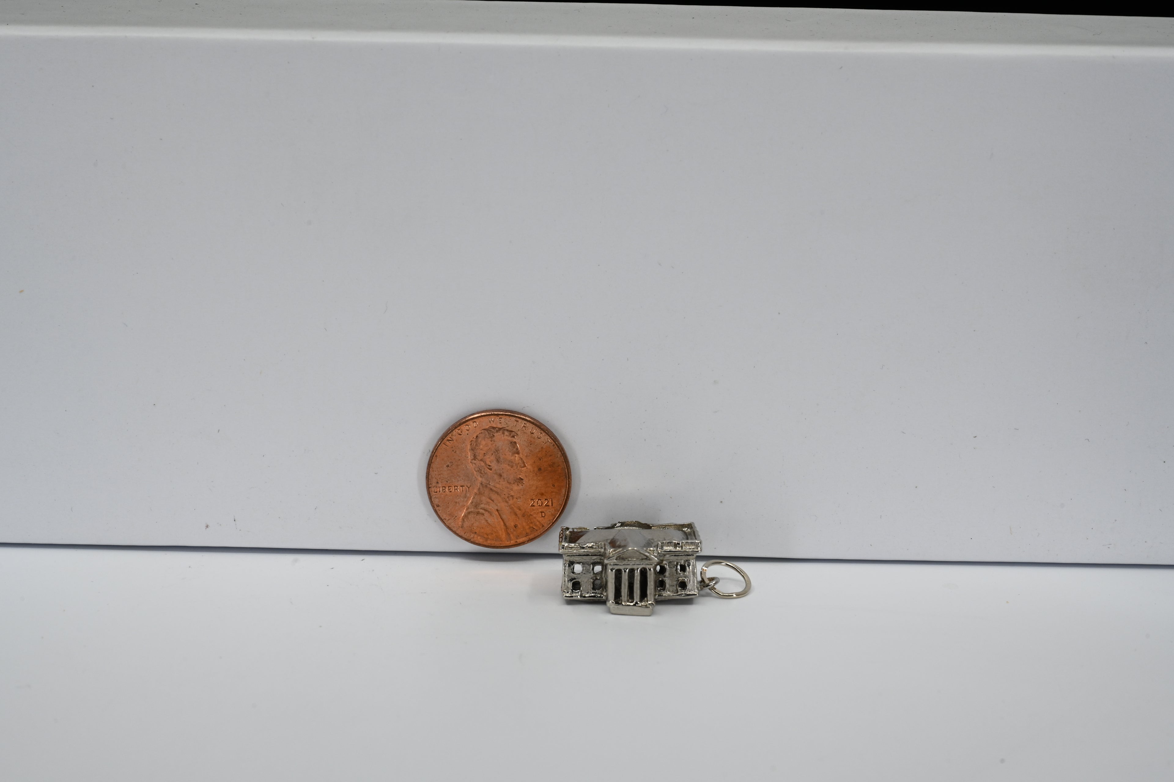 Sterling Silver White House Charm