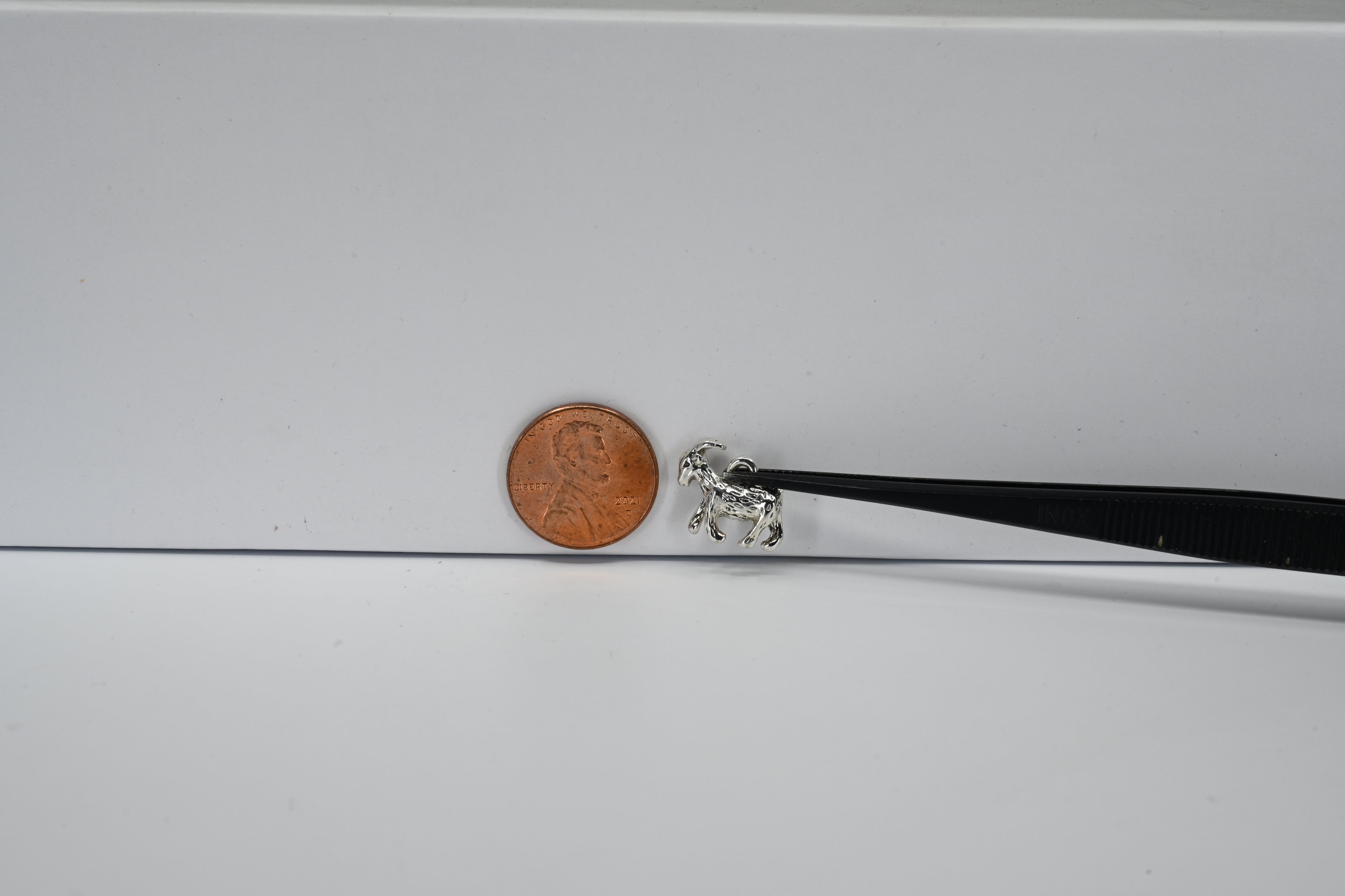 Sterling Silver Goat Charm