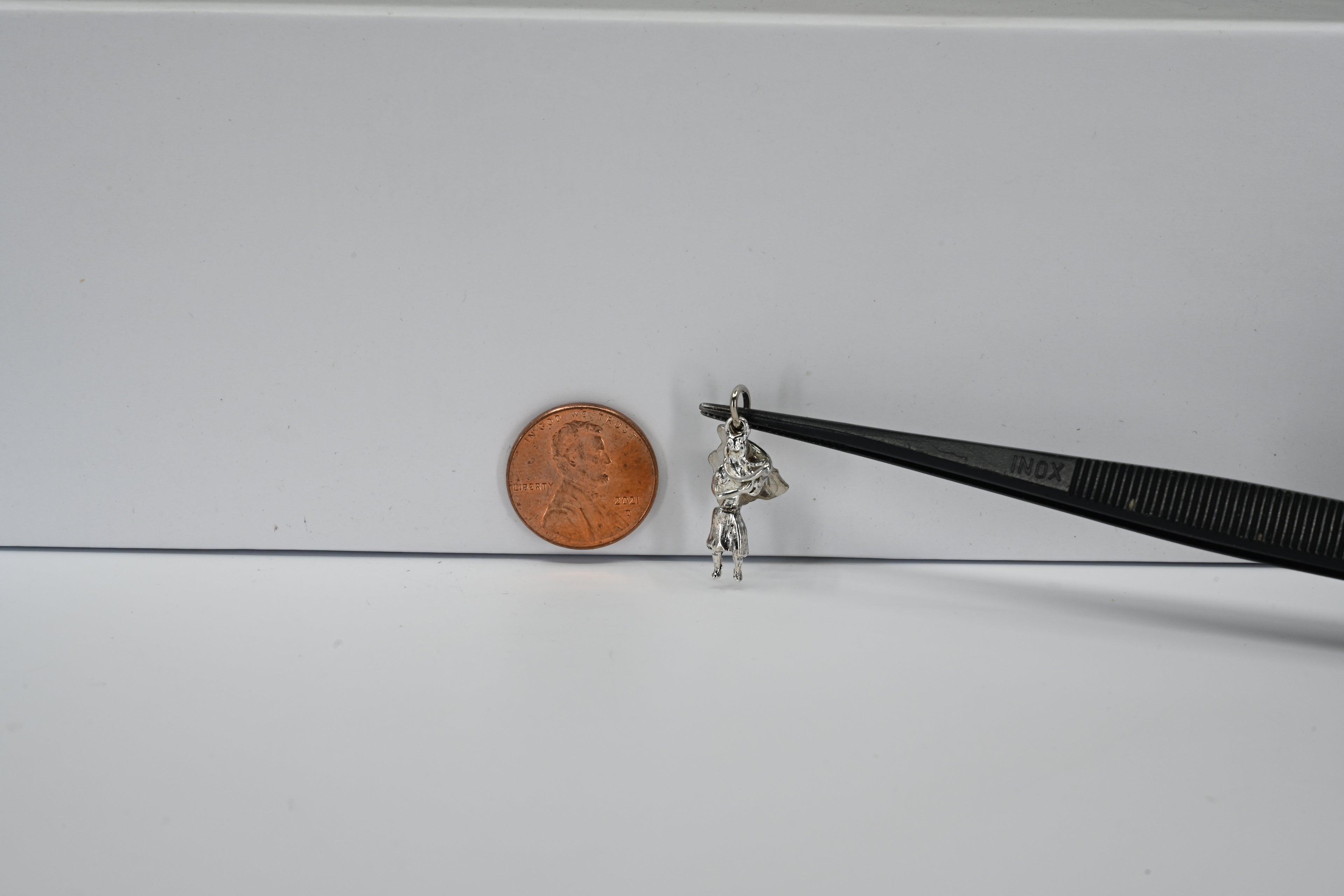 Sterling Silver Hawaiian Man Charm