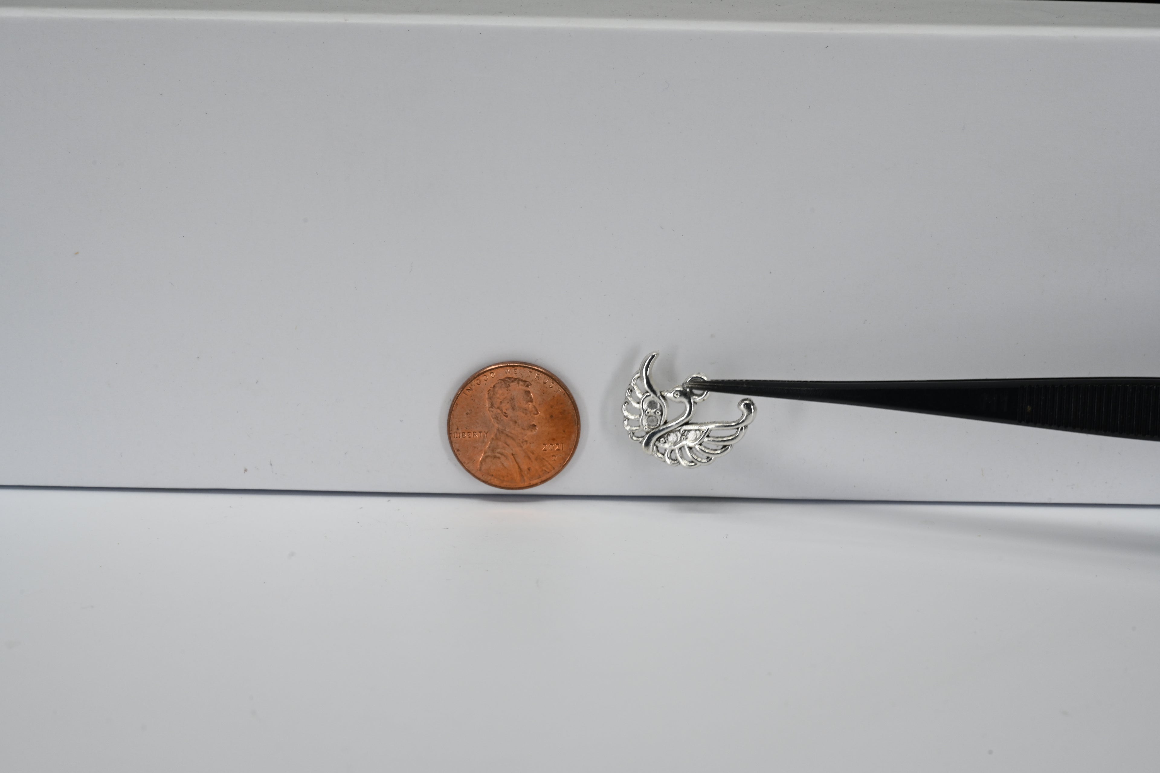 Sterling Silver Swan Charm