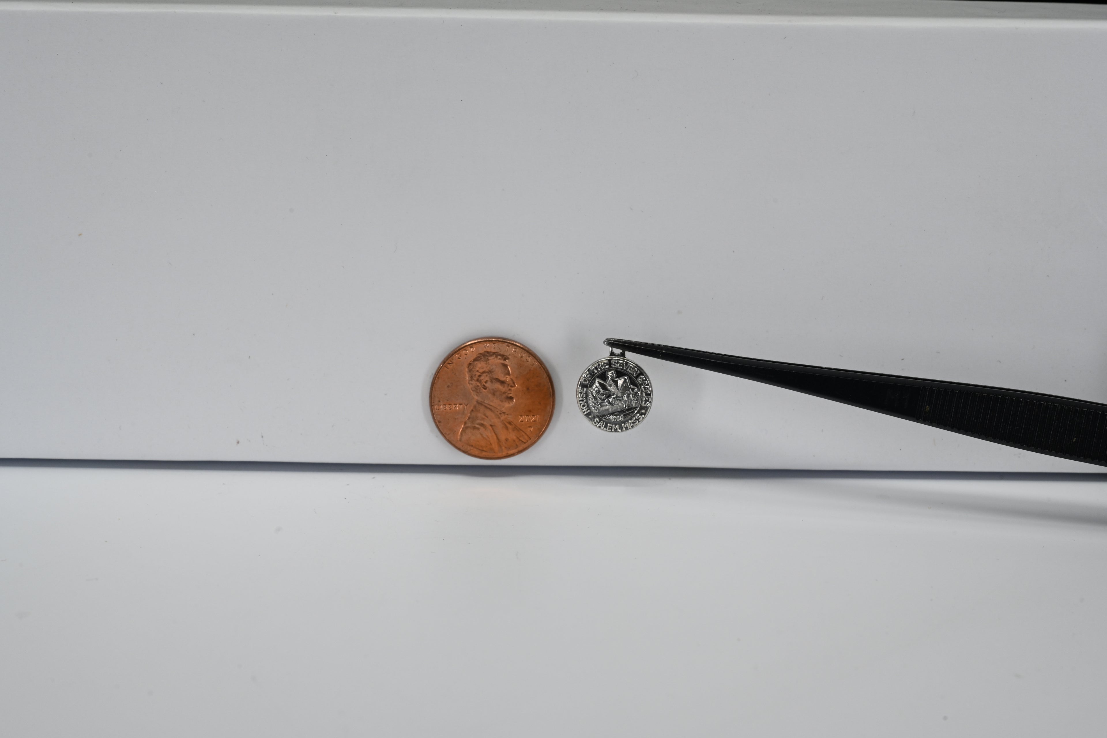 Sterling Silver Round House Of The Seven Gables Salem Charm