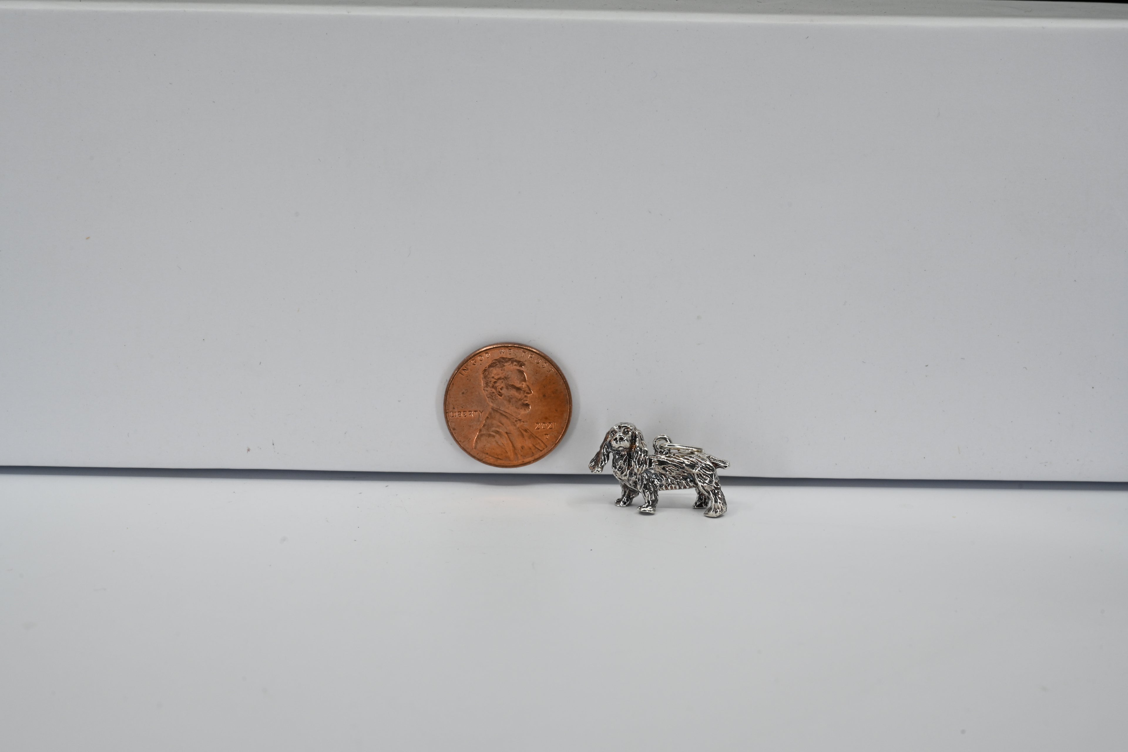Sterling Silver Dog Charm