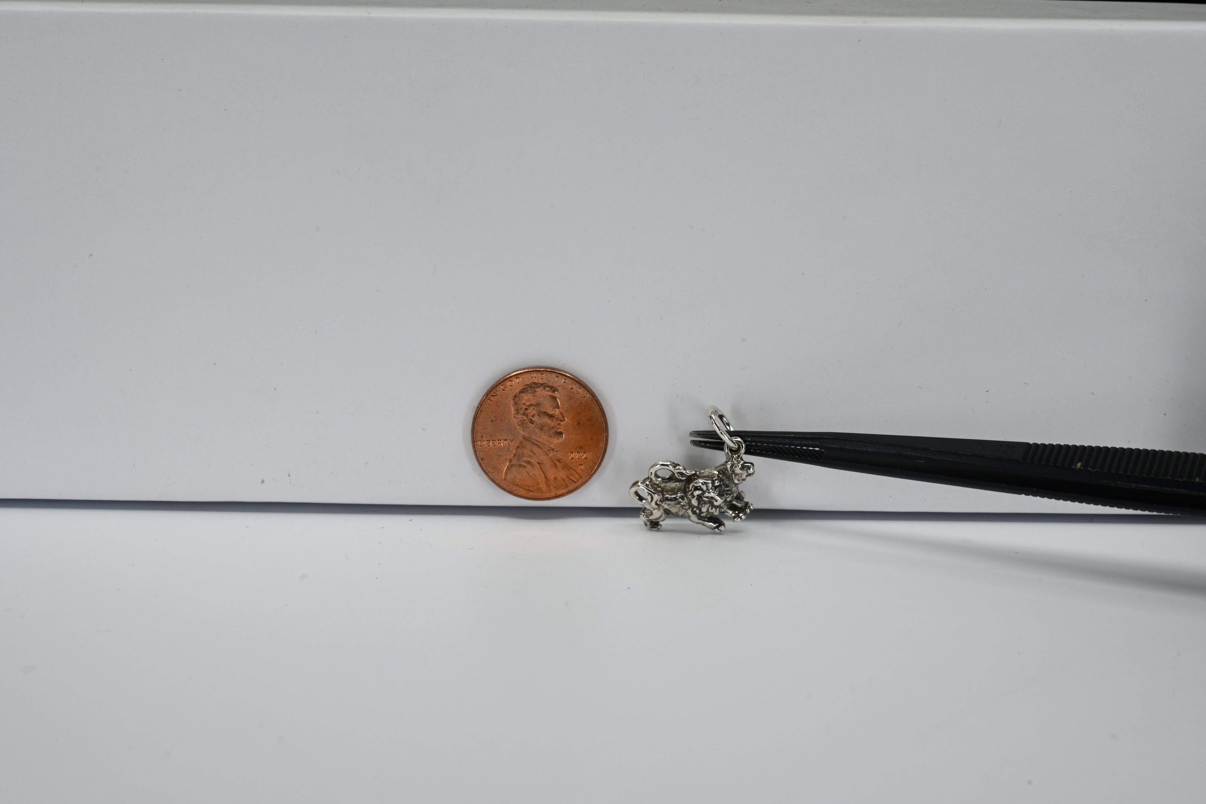 Sterling Silver Lion Charm