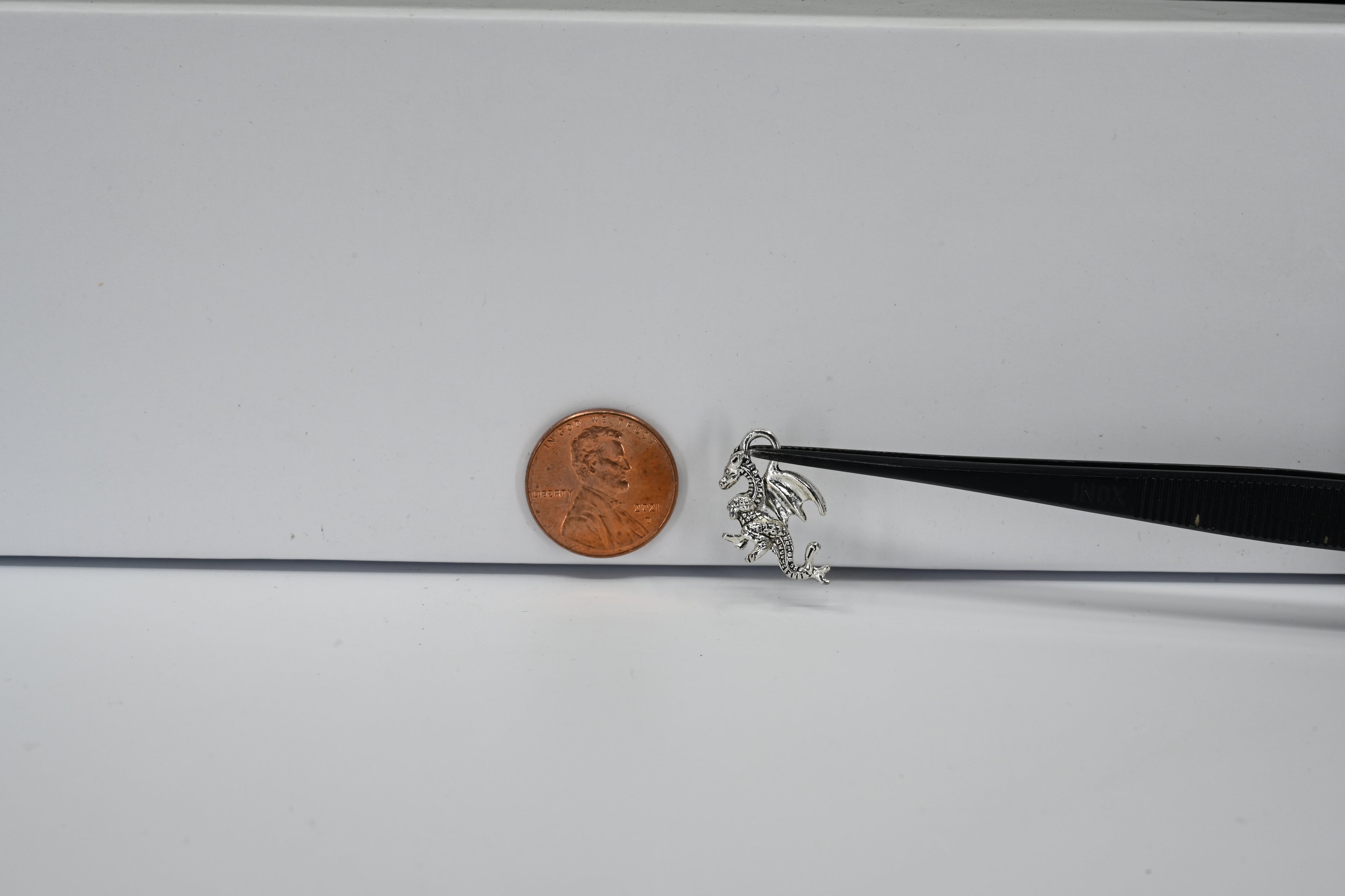 Sterling Silver Dragon Charm