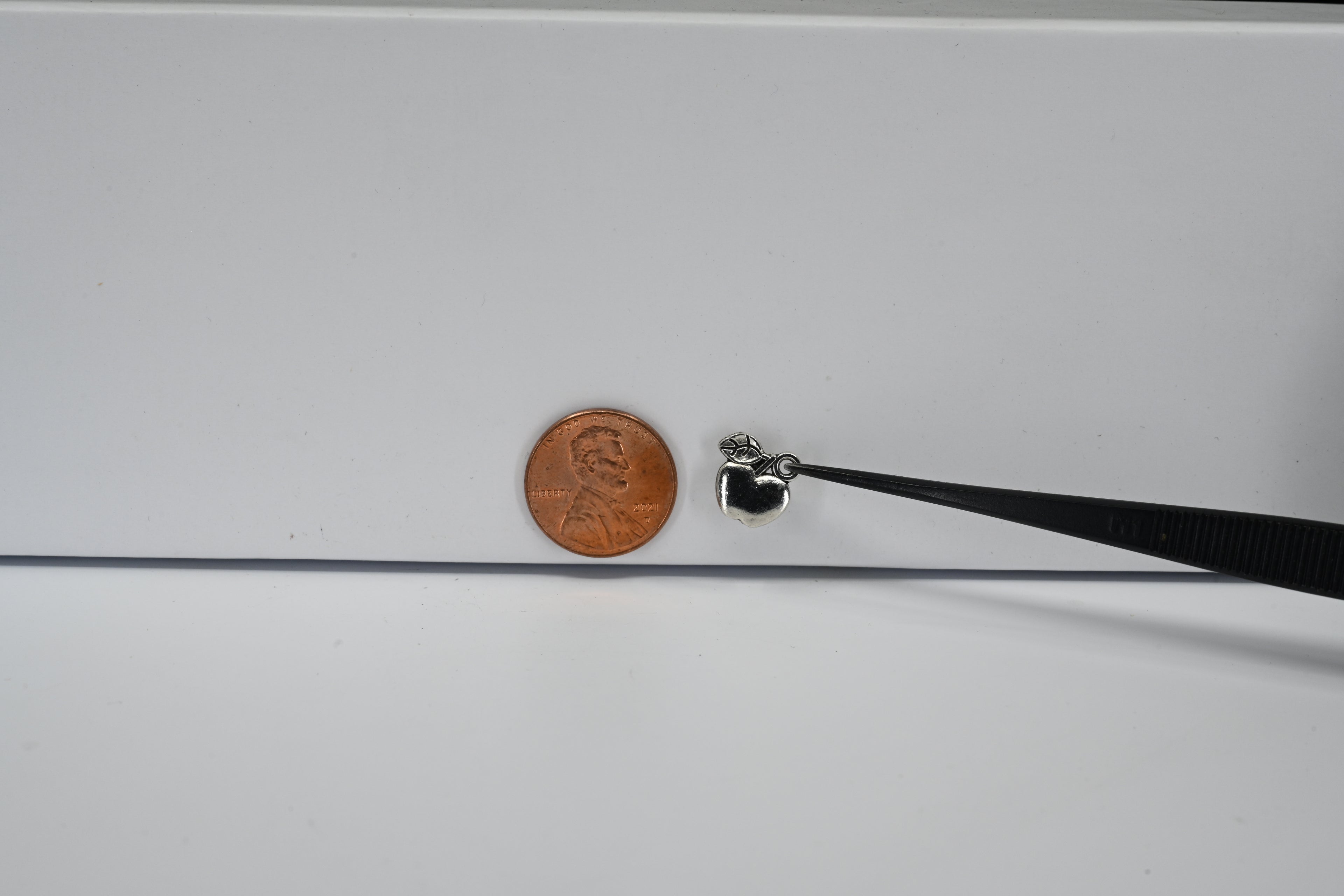 Sterling Silver Apple Charm