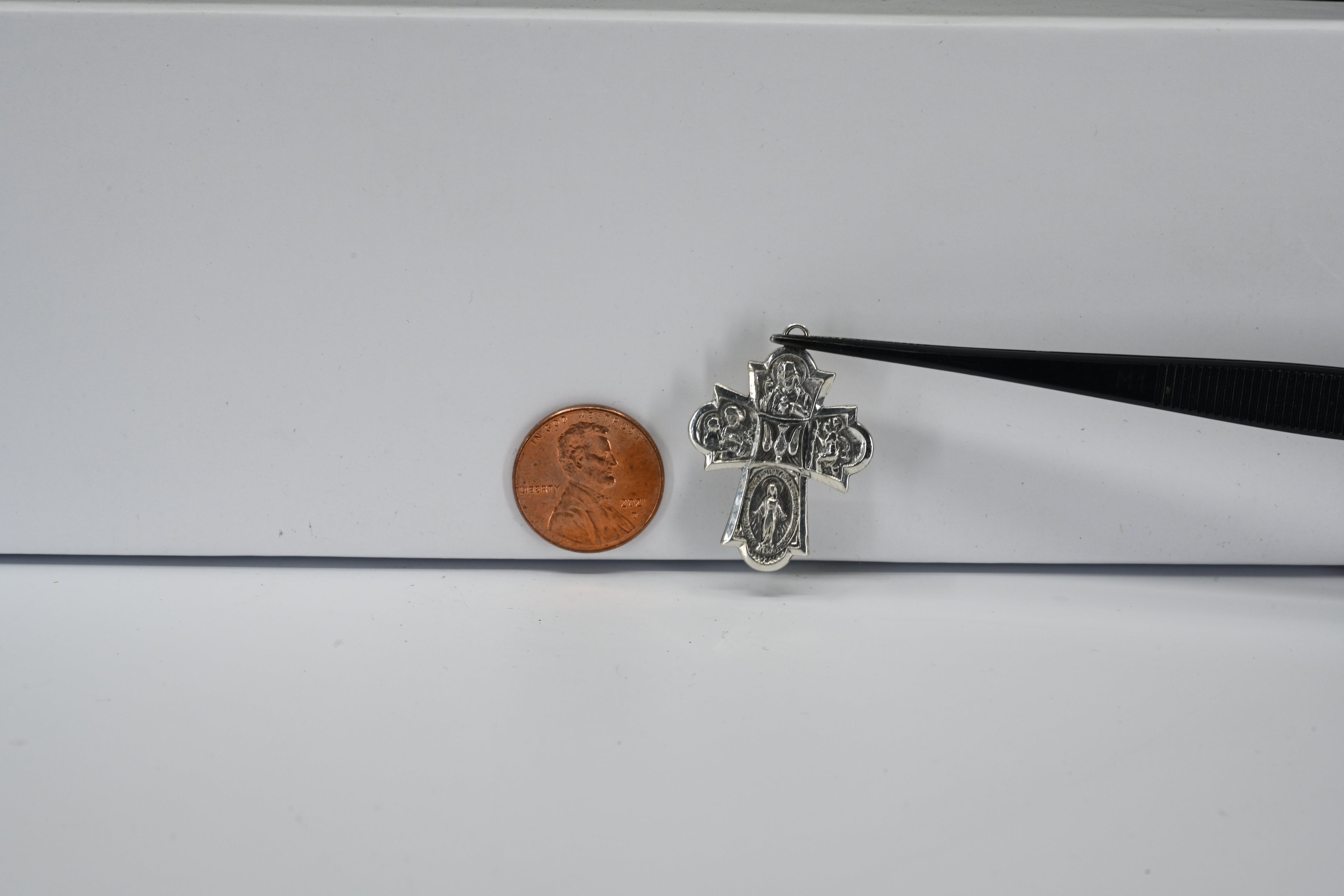 Sterling Silver Four-Way Cross Pendant