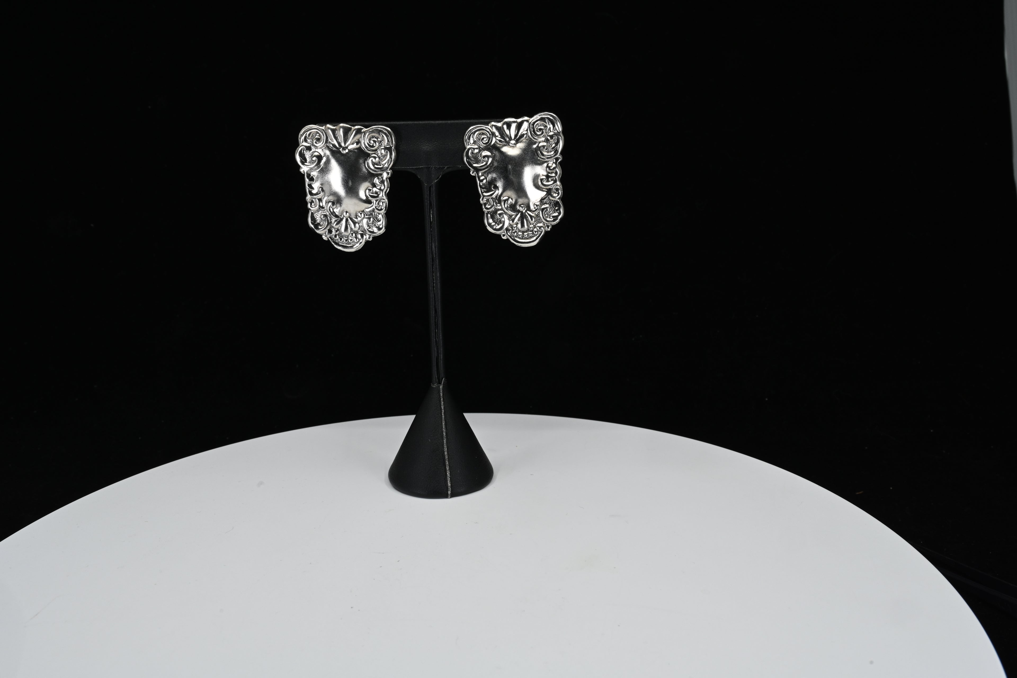Sterling Silver Vintage Stud Earring