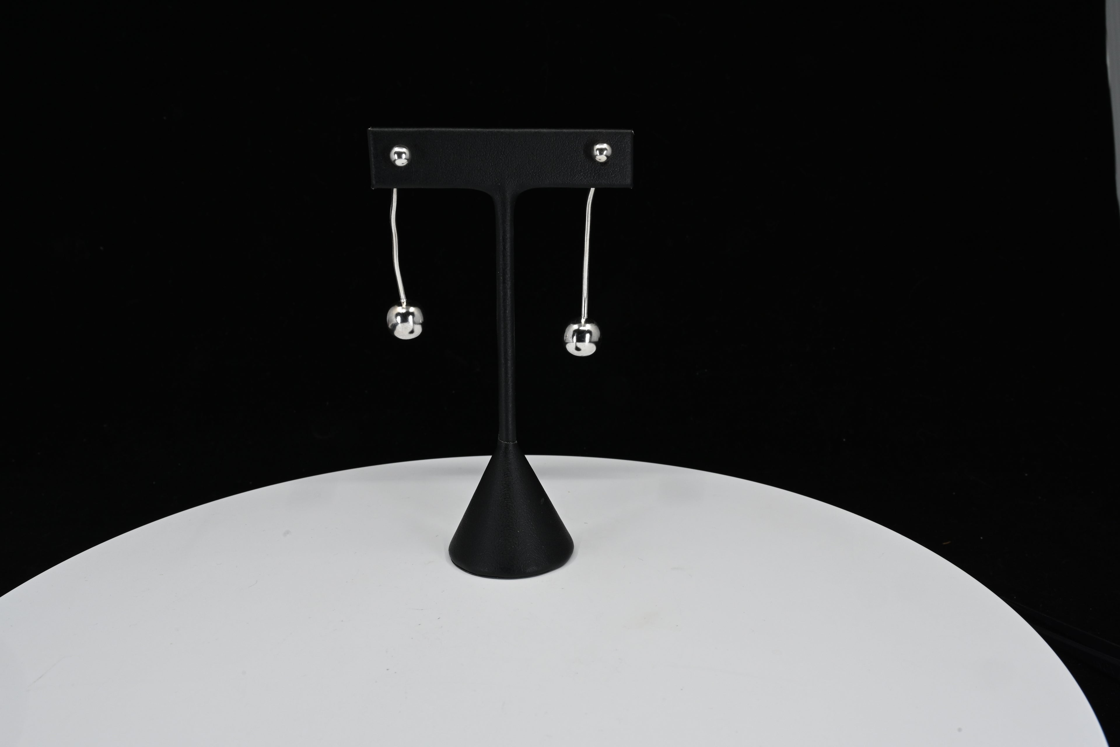 Sterling Silver Ball Dangle Earrings