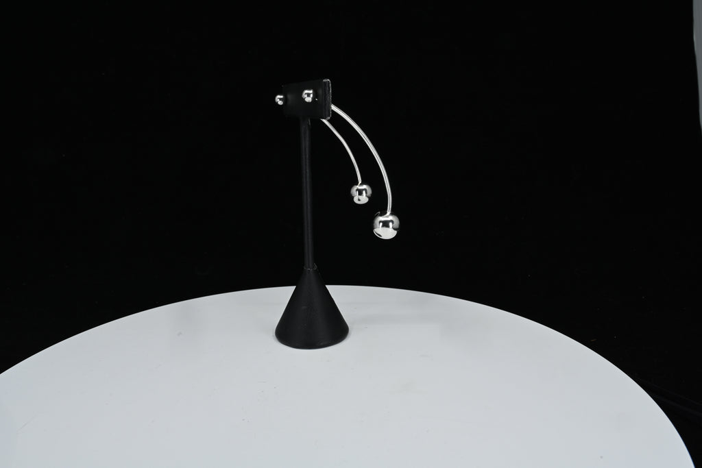 Sterling Silver Ball Dangle Earrings